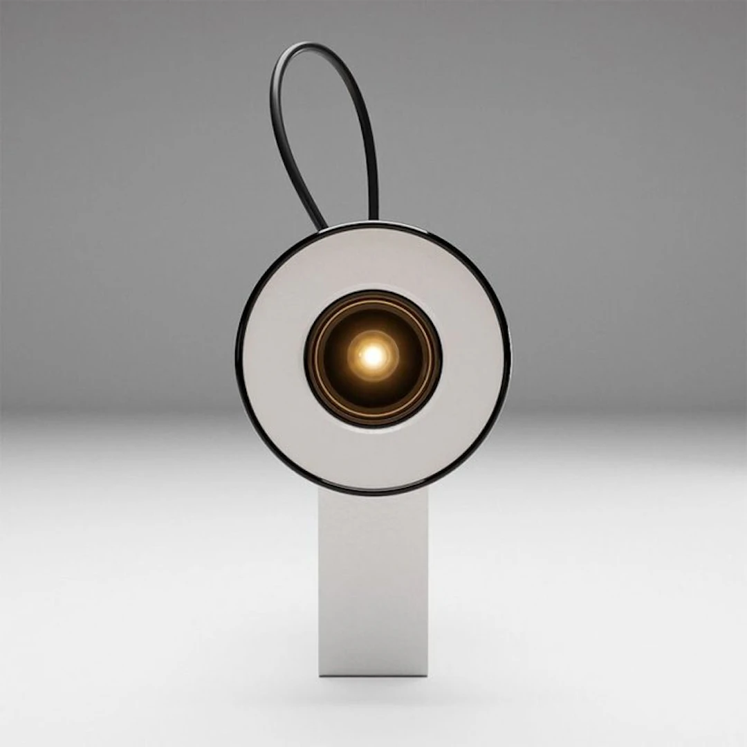 Stilnovo - Gae Aulenti, Pier Giacomo Castiglioni - Lamp - White Minibox - Metal