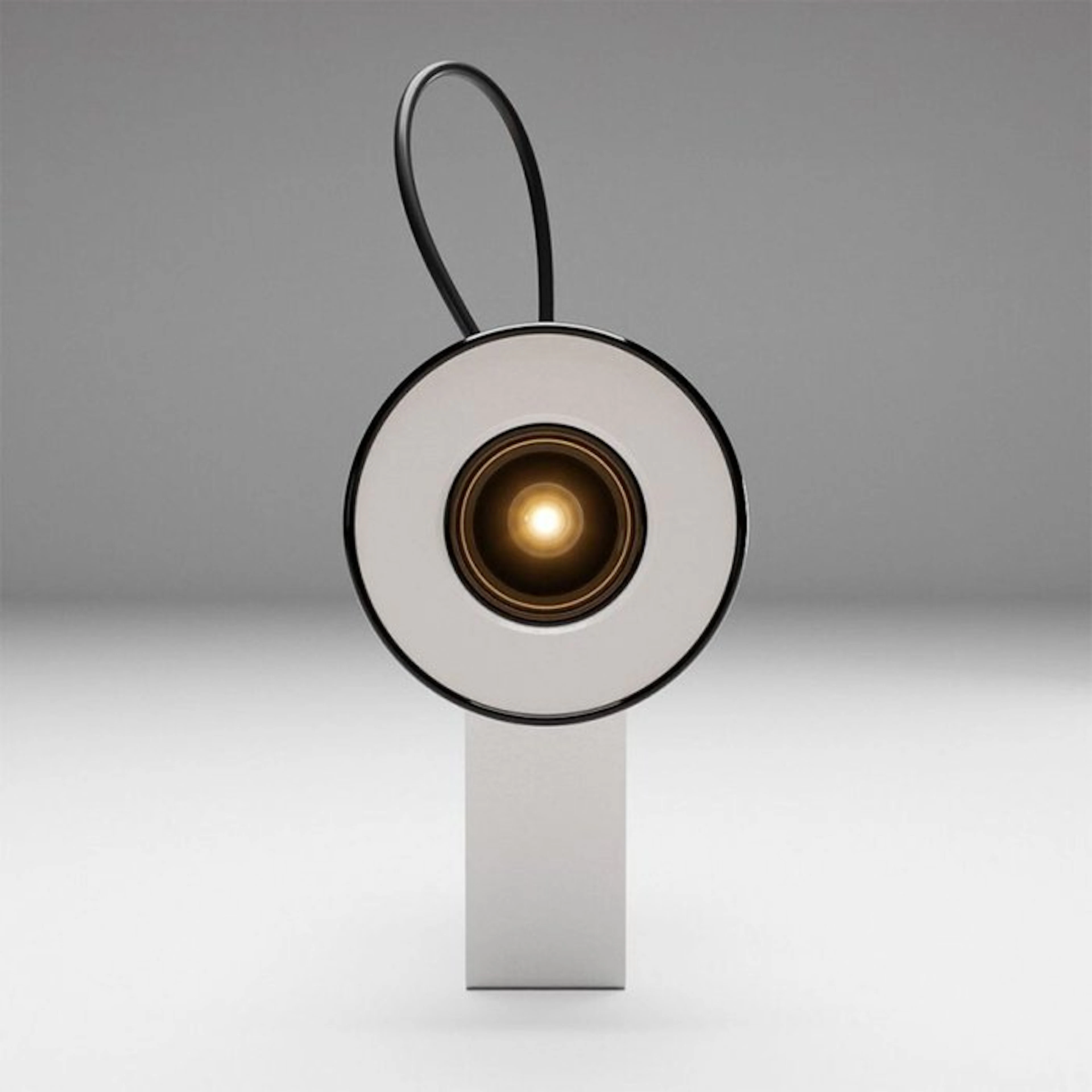 Stilnovo - Gae Aulenti, Pier Giacomo Castiglioni - Lamp - White Minibox - Metal