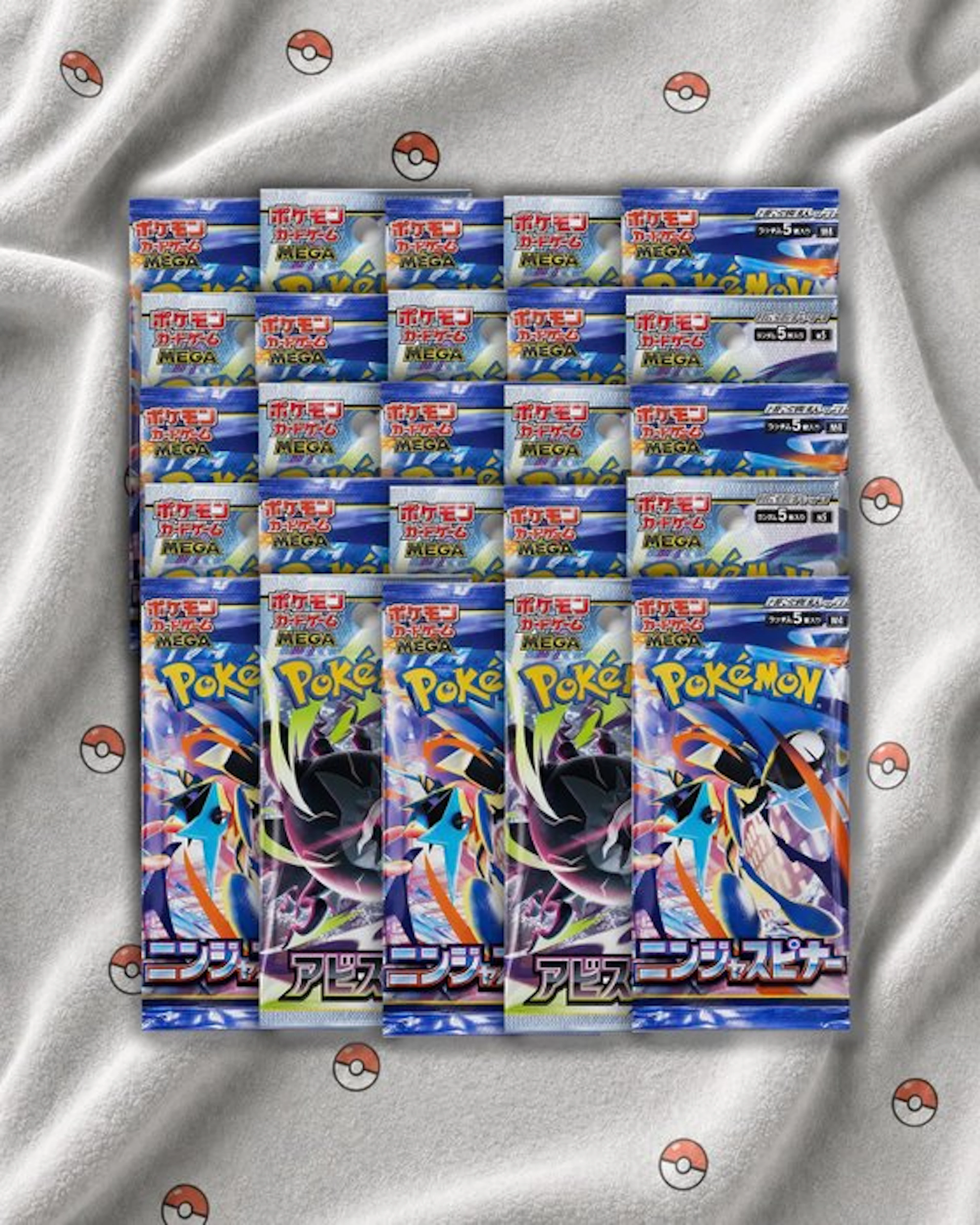 Pokémon - 25 Booster pack - Pokémon TCG MEGA - Ninja...