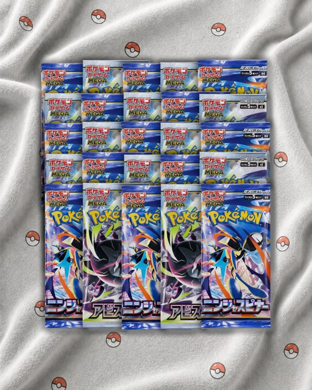 Pokémon - 25 Booster pack - Pokémon TCG MEGA - Ninja...