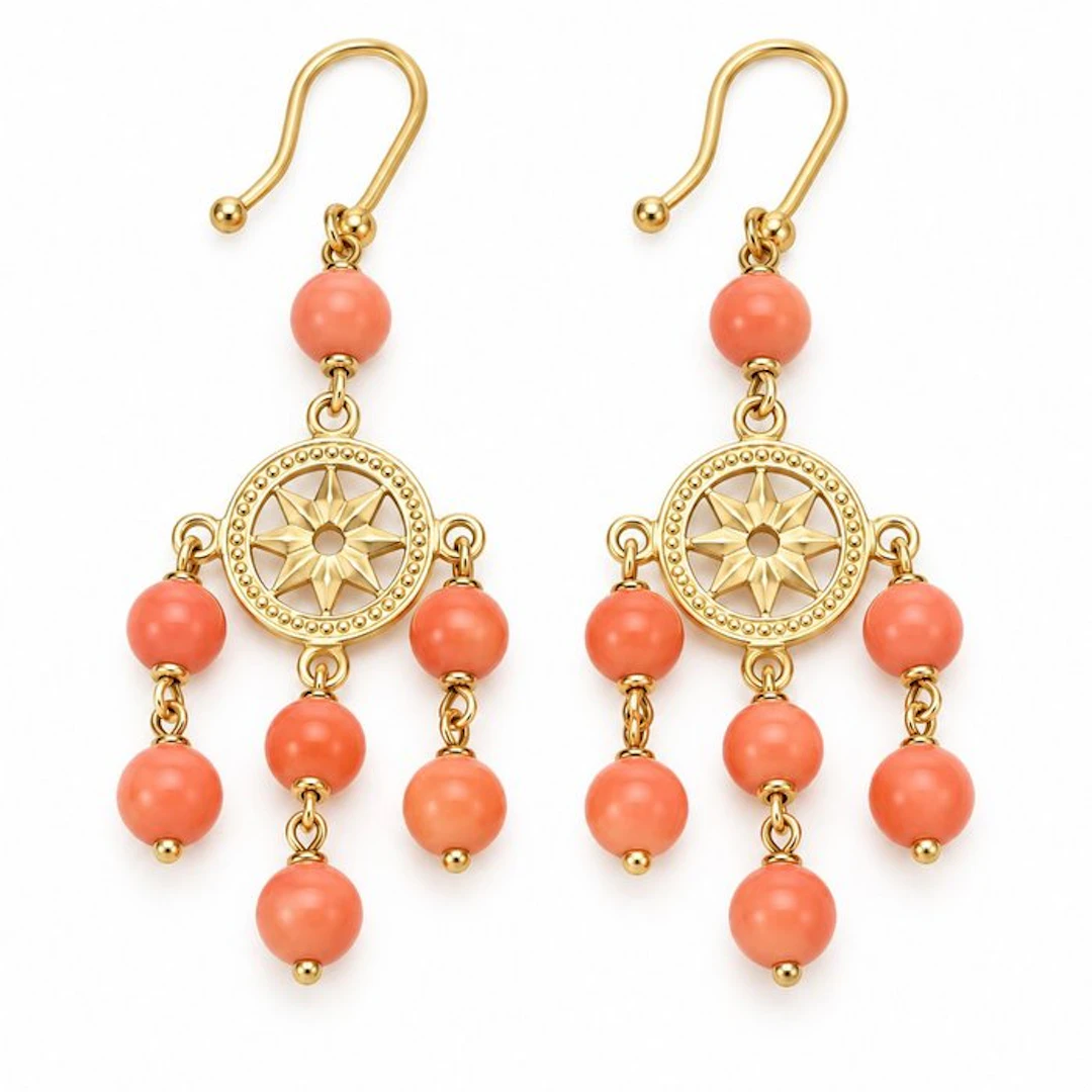 No reserve price - Earrings - 18 kt