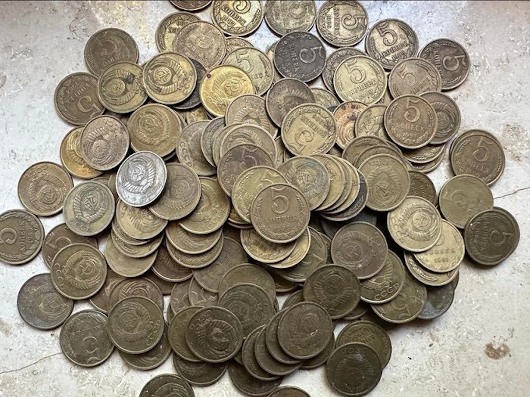 Russia, Soviet Union (USSR) 5 Kopecks 1961 - 1991 (850g.+) (No reserve price)
