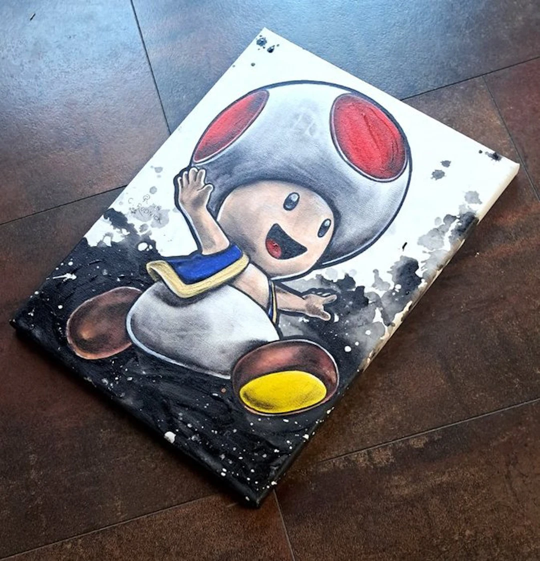 an - Christina Rudnick (1985) exklusiv PopArt Toad SMB...