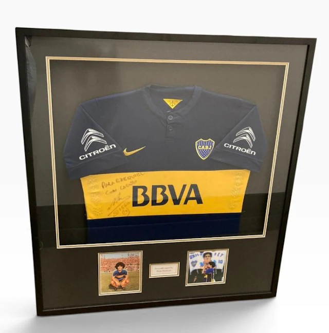 With Dedication - Football - Diego Maradona - Football jersey