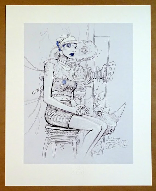 Bilal, Enki - 1 Pigment Print - L’inédit