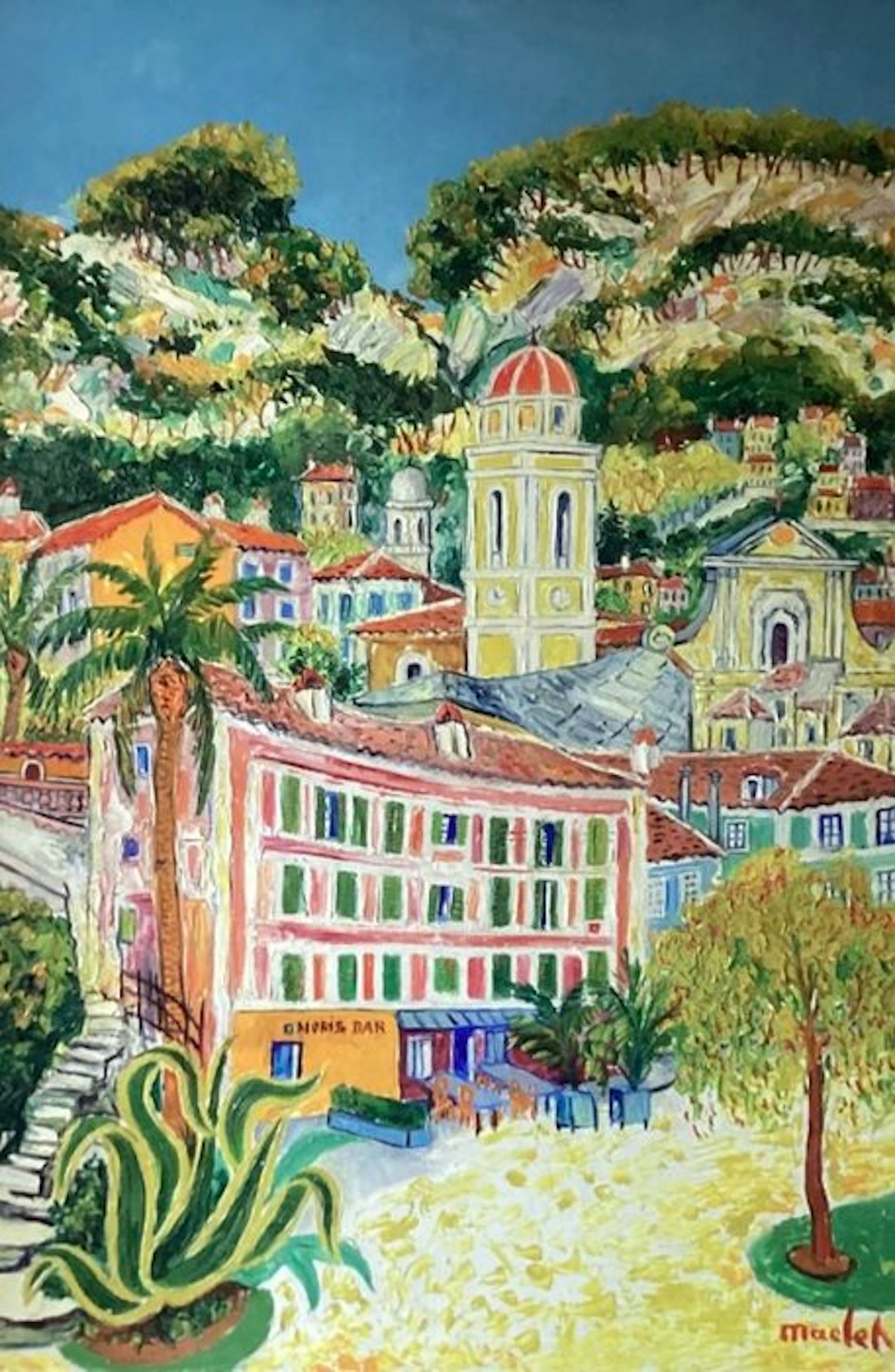 Elisée Maclet (1881-1961) - Villefranche sur mer