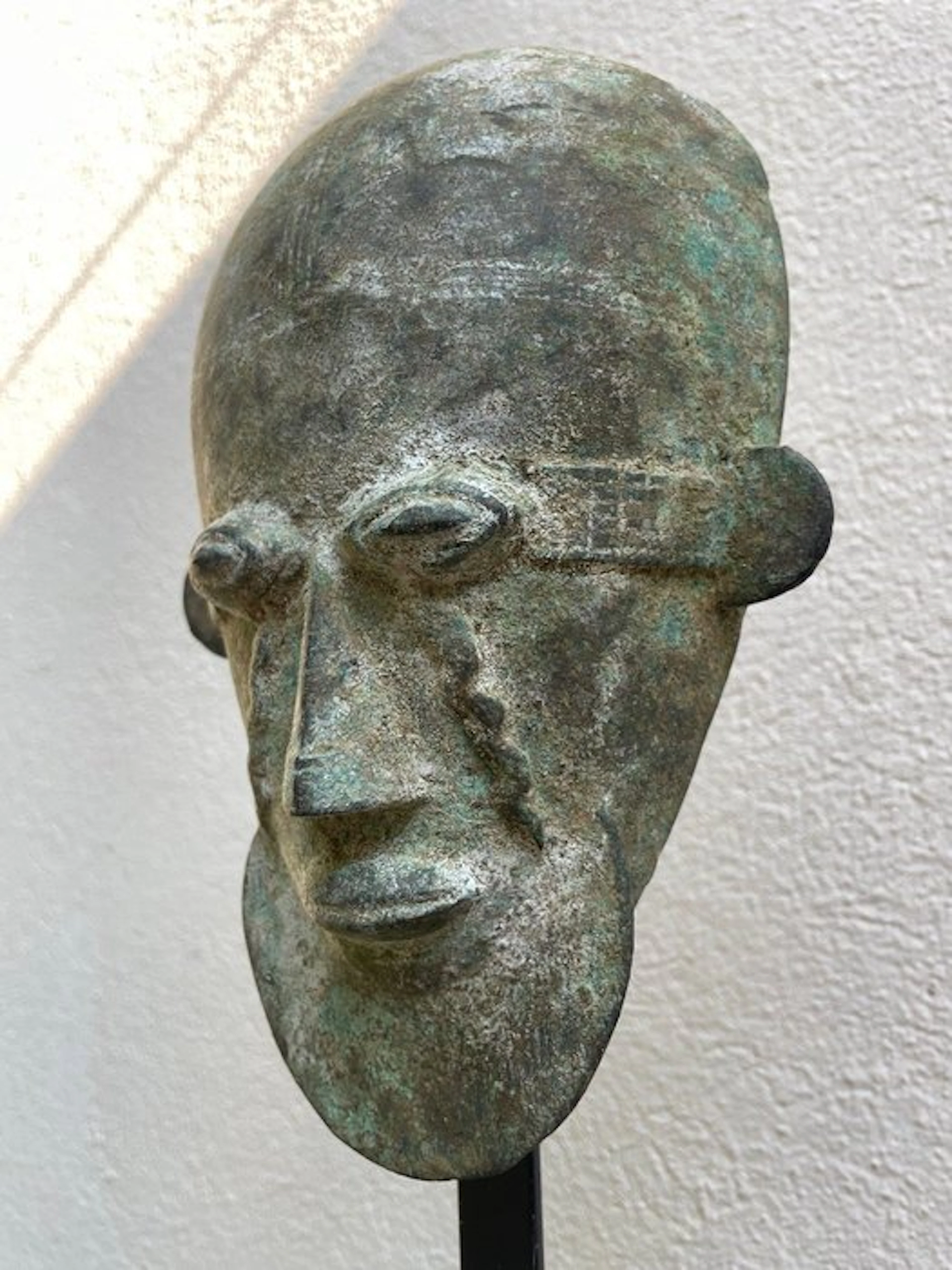 Djenné bronze mask - Soninke - Mali