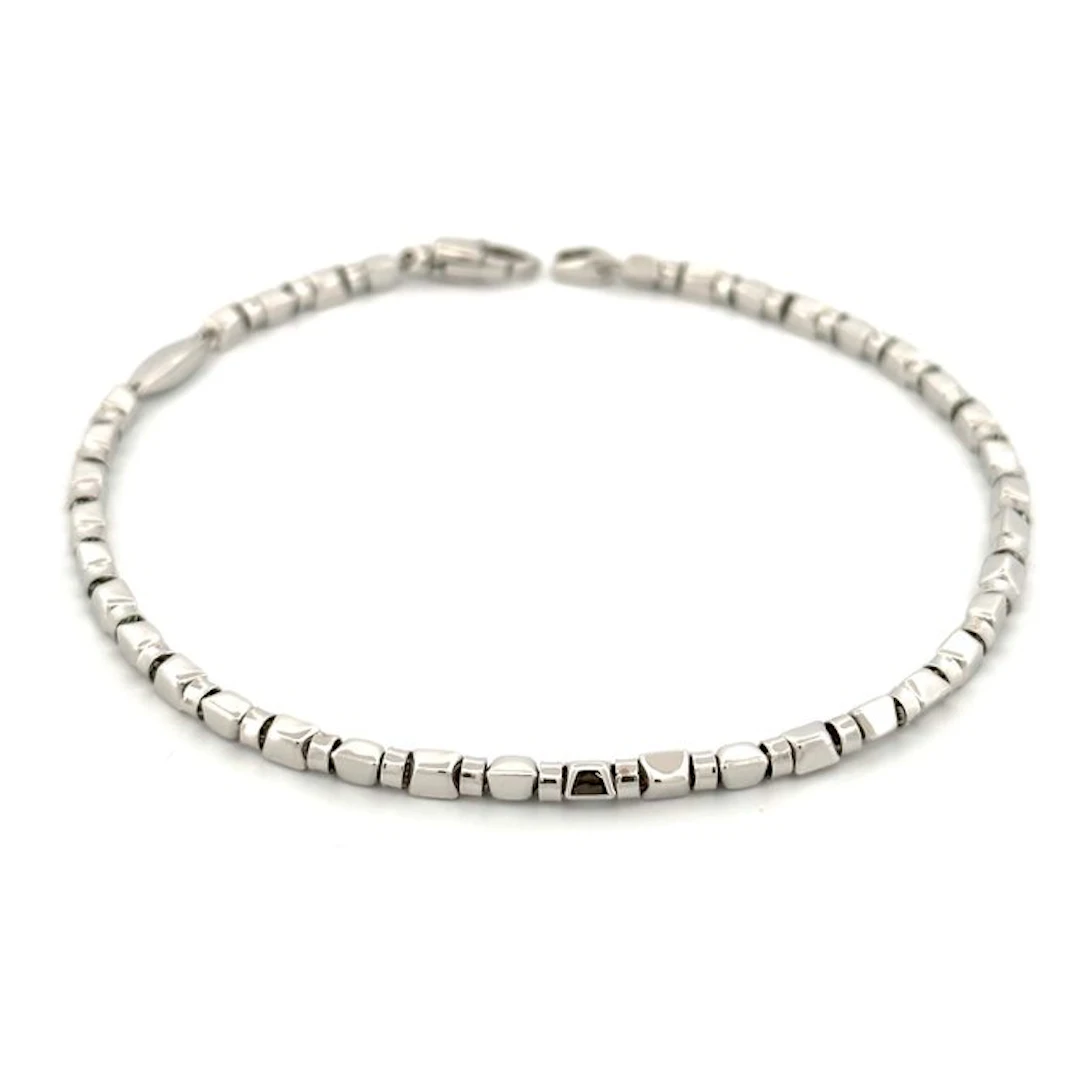 Bracelet - 18 kt. White gold - Zefiro