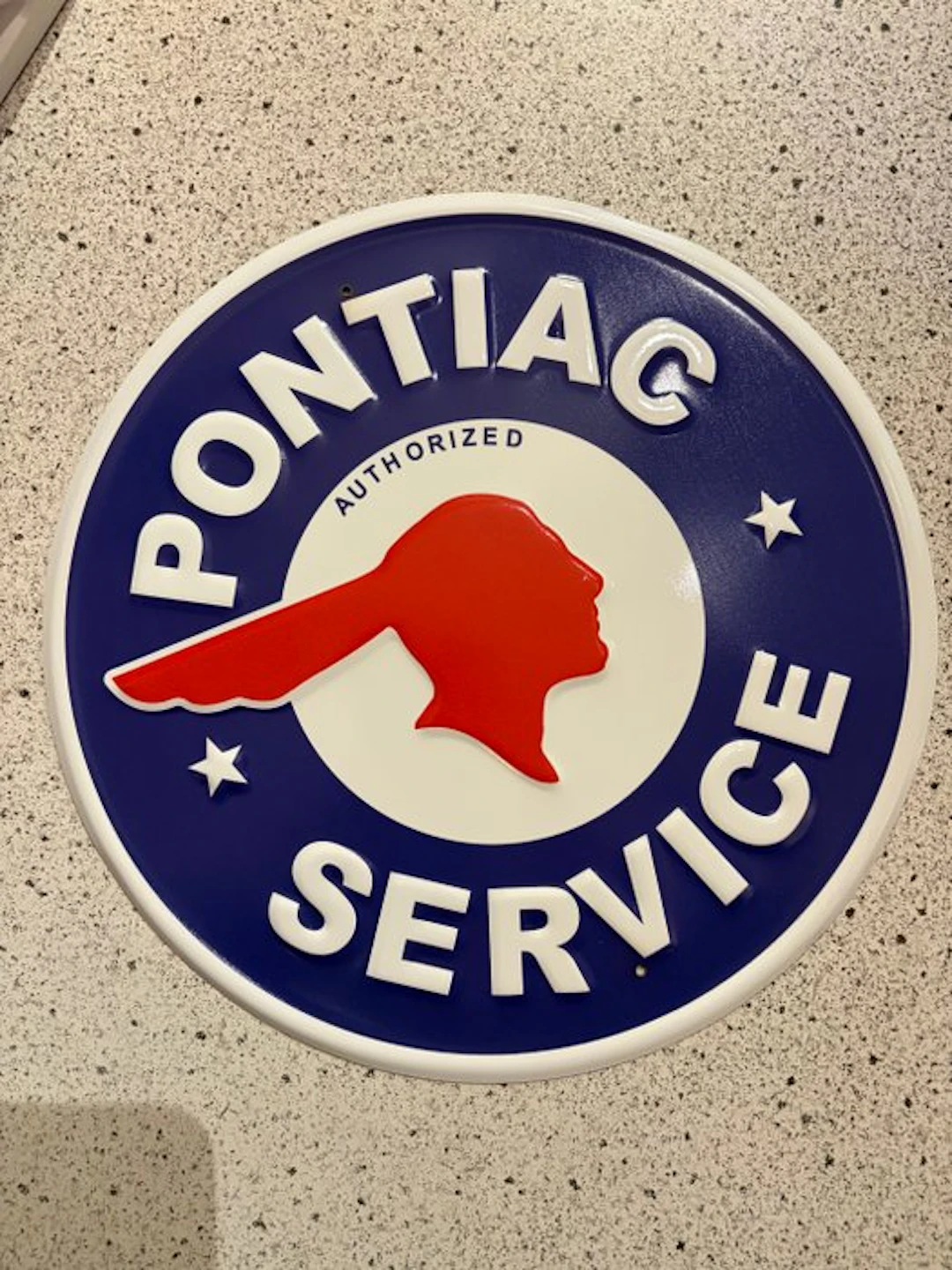 Pontiac - Pontiac Service - Sign - Metal