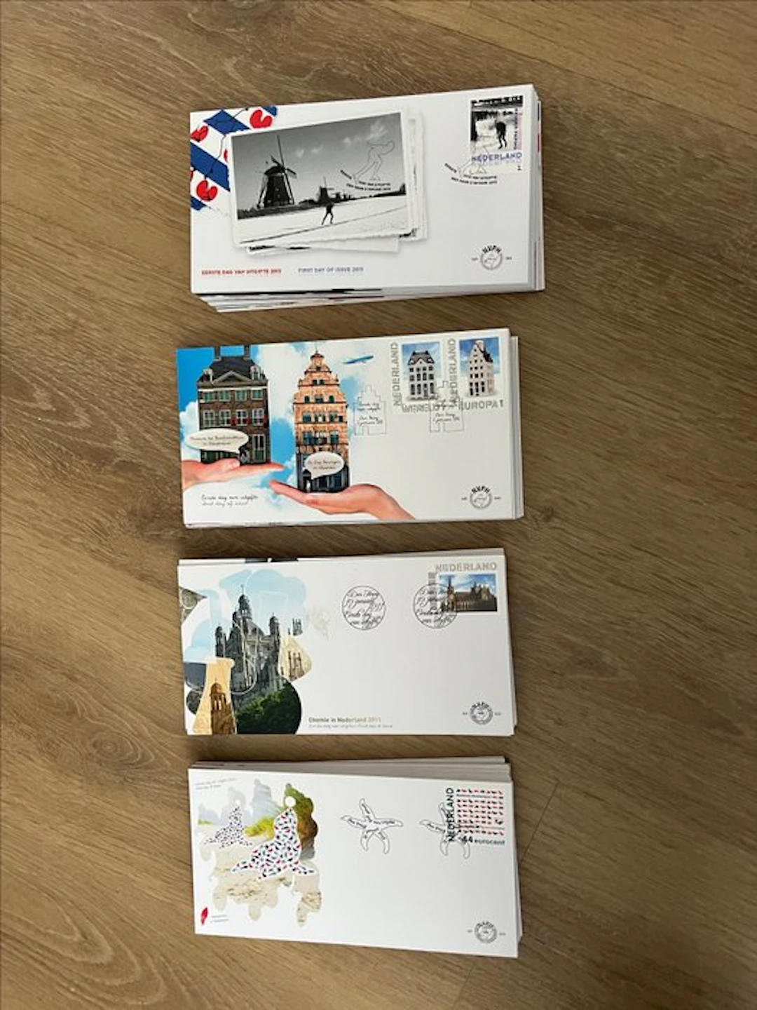 Netherlands 2010/2013 - FDCs 2010 through 2013 complete