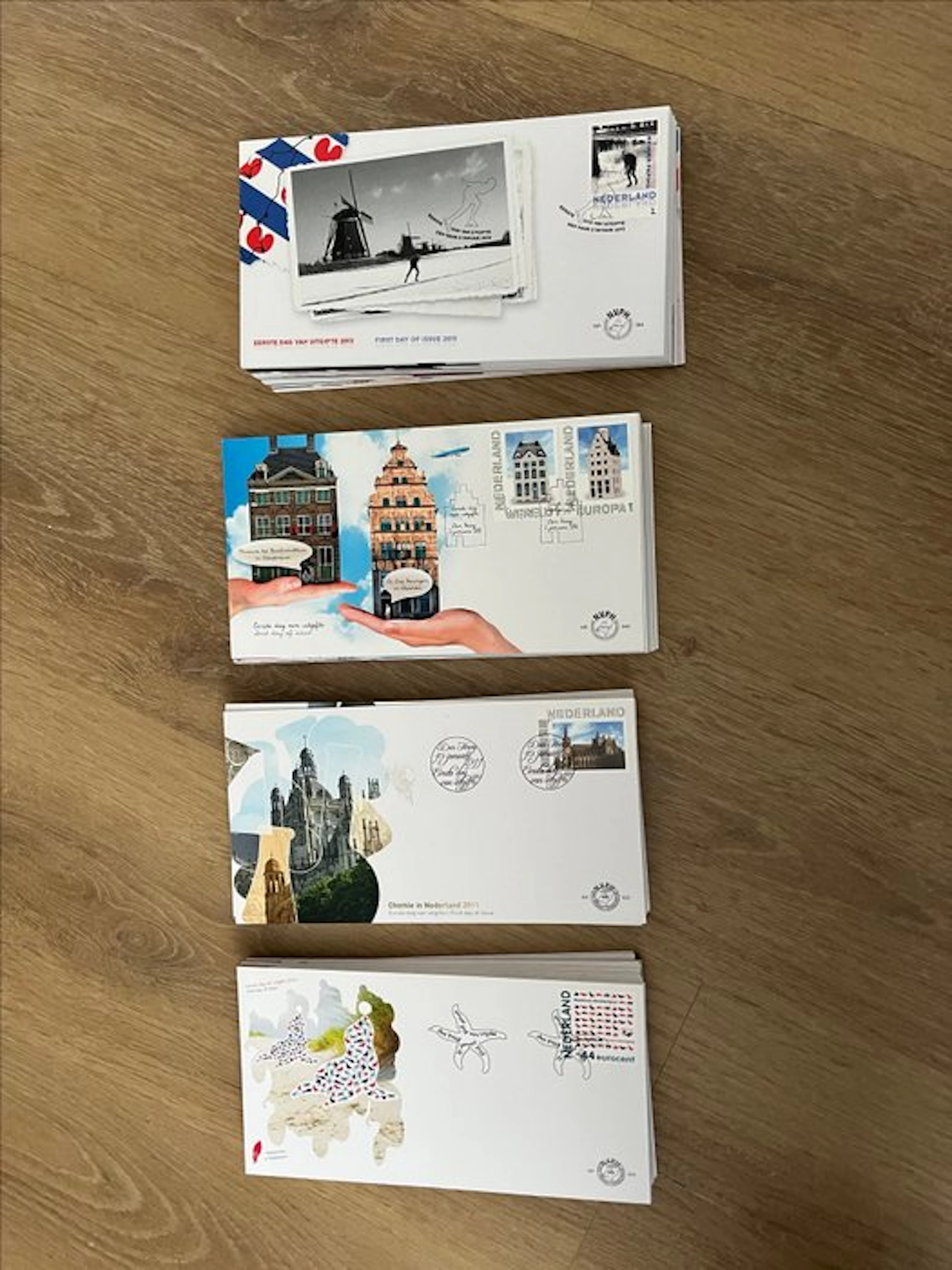 Netherlands 2010/2013 - FDCs 2010 through 2013 complete