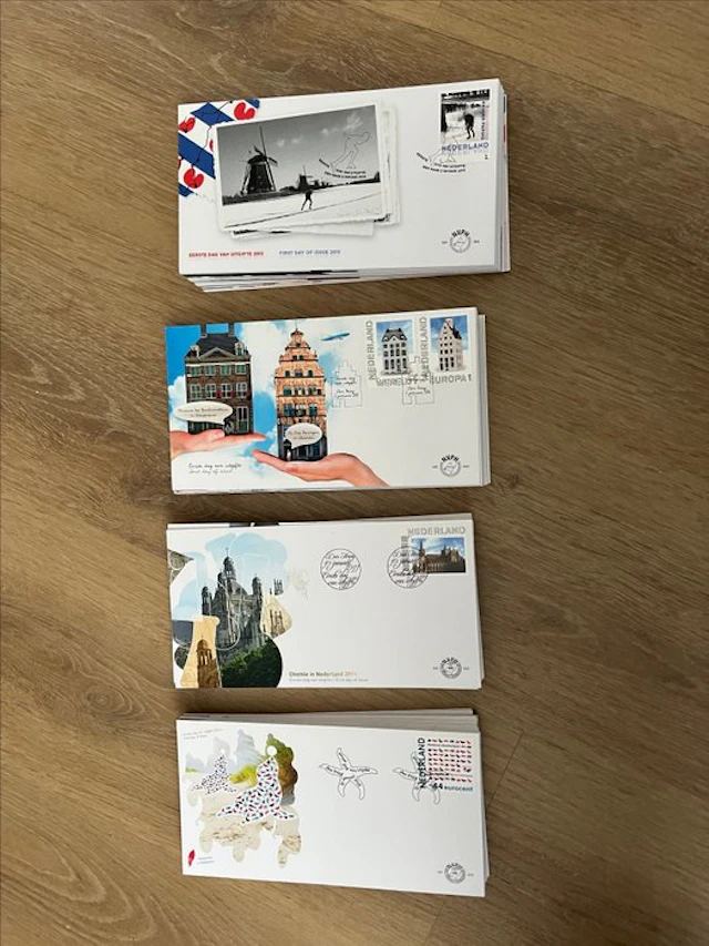 Netherlands 2010/2013 - FDC's 2010 through 2013 complete