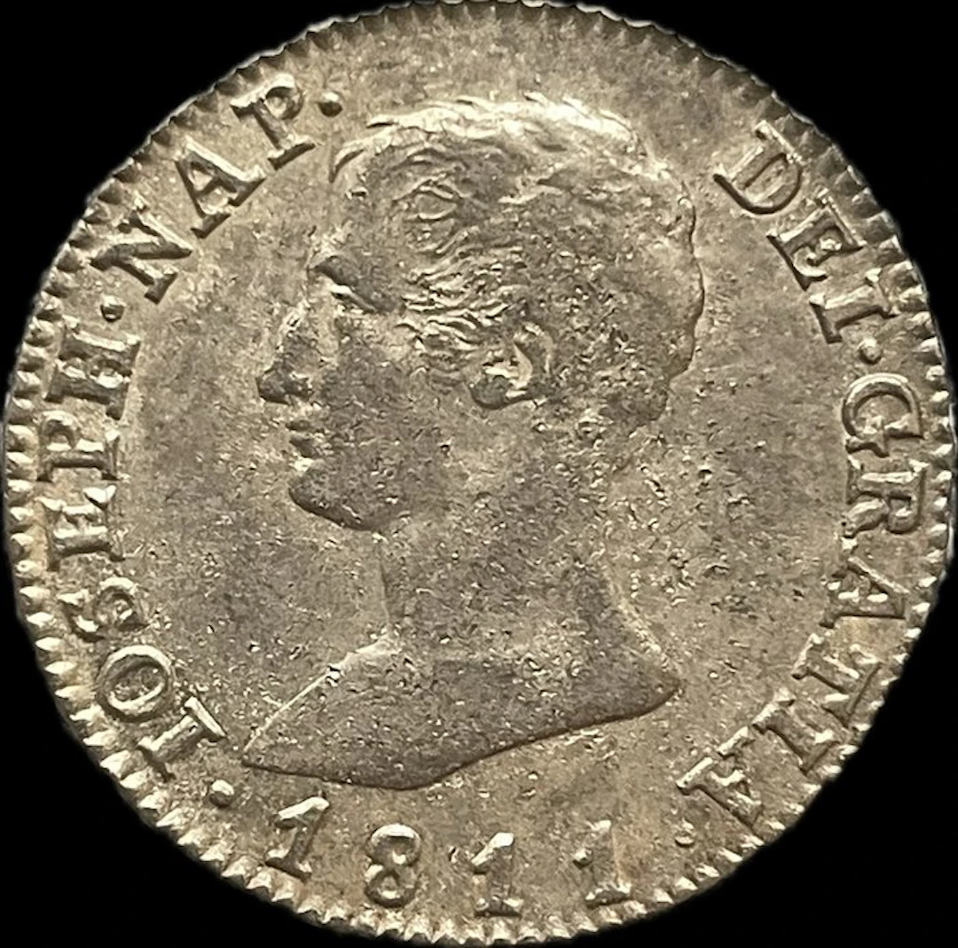 . Spain José I Bonaparte. 4 Reales 1811 Madrid AI (No reserve price)