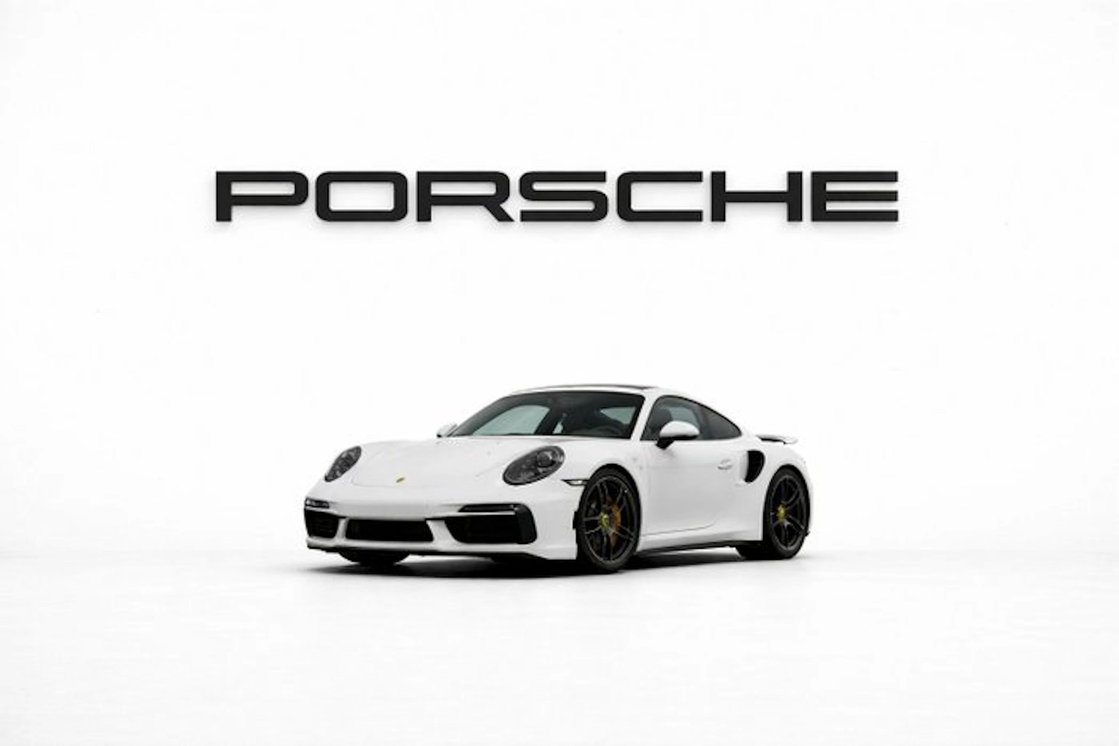 Porsche - PORSCHE 200 cm - industriale - Advertising sign - logo - ABS