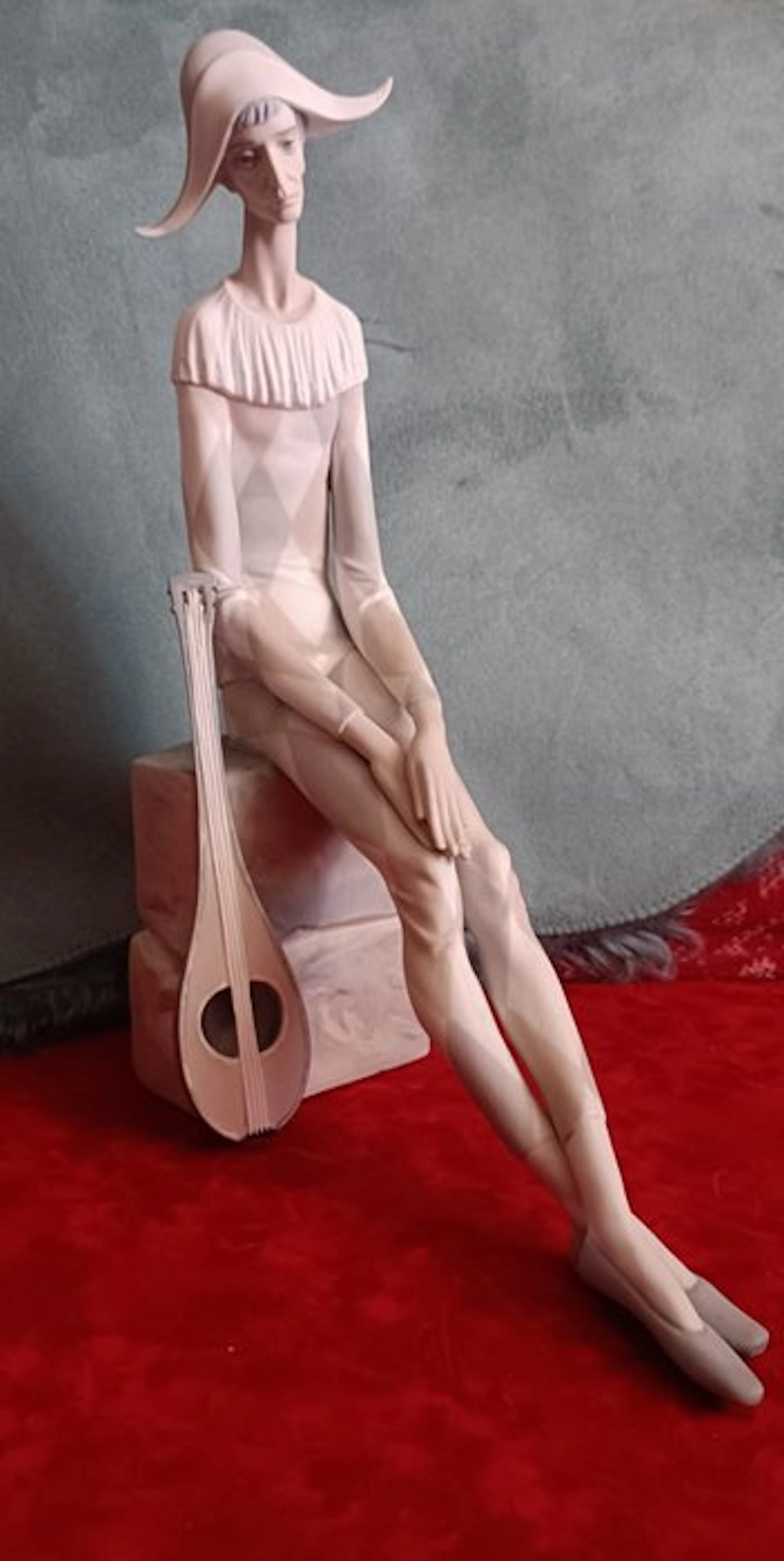 Lladró - Fulgencio Garcia - Figure - Triste Arlequín #4558 - Porcelain
