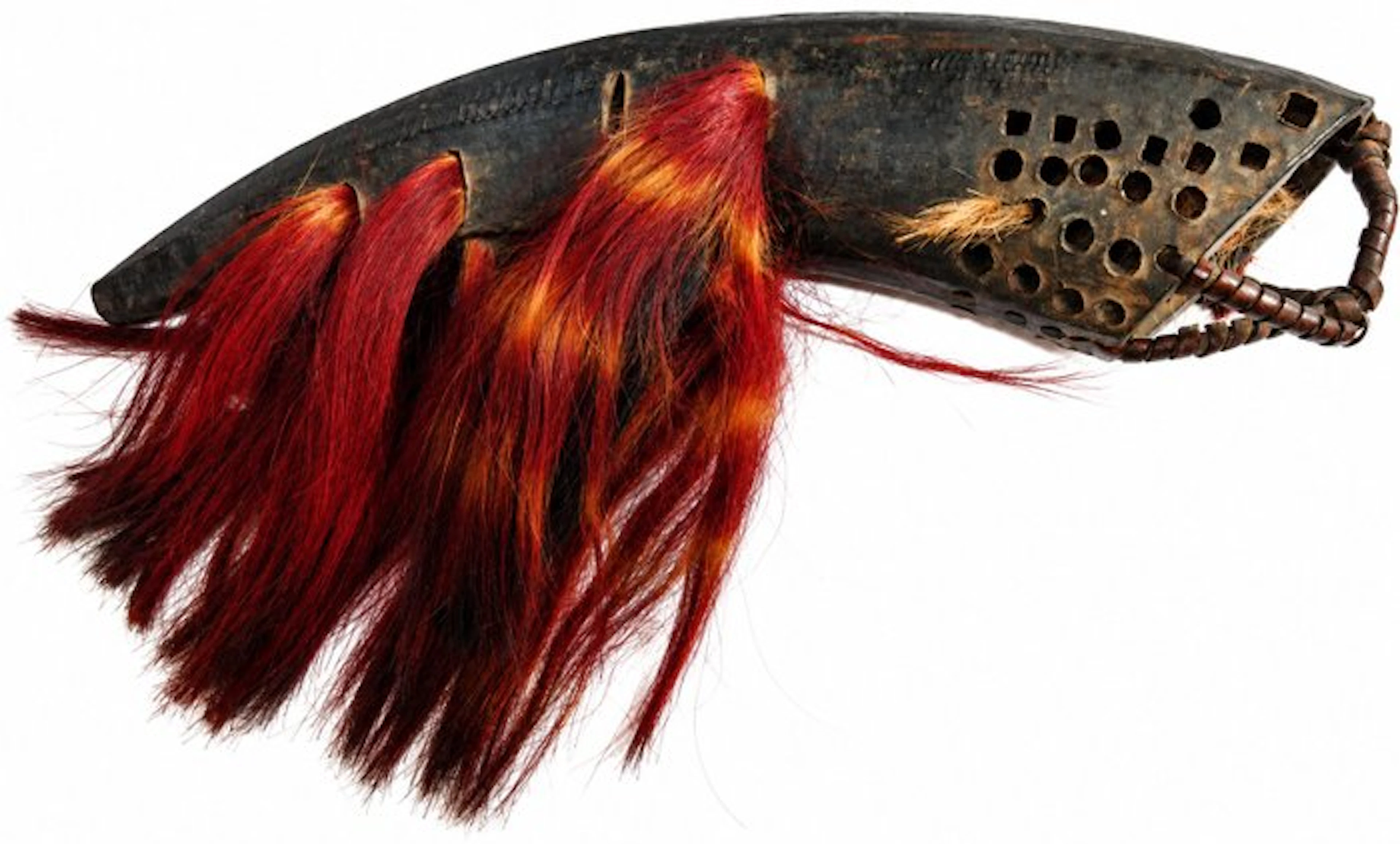 Naga Konyak – Men's warrior hairstyle ornament – Nagaland - Naga - India