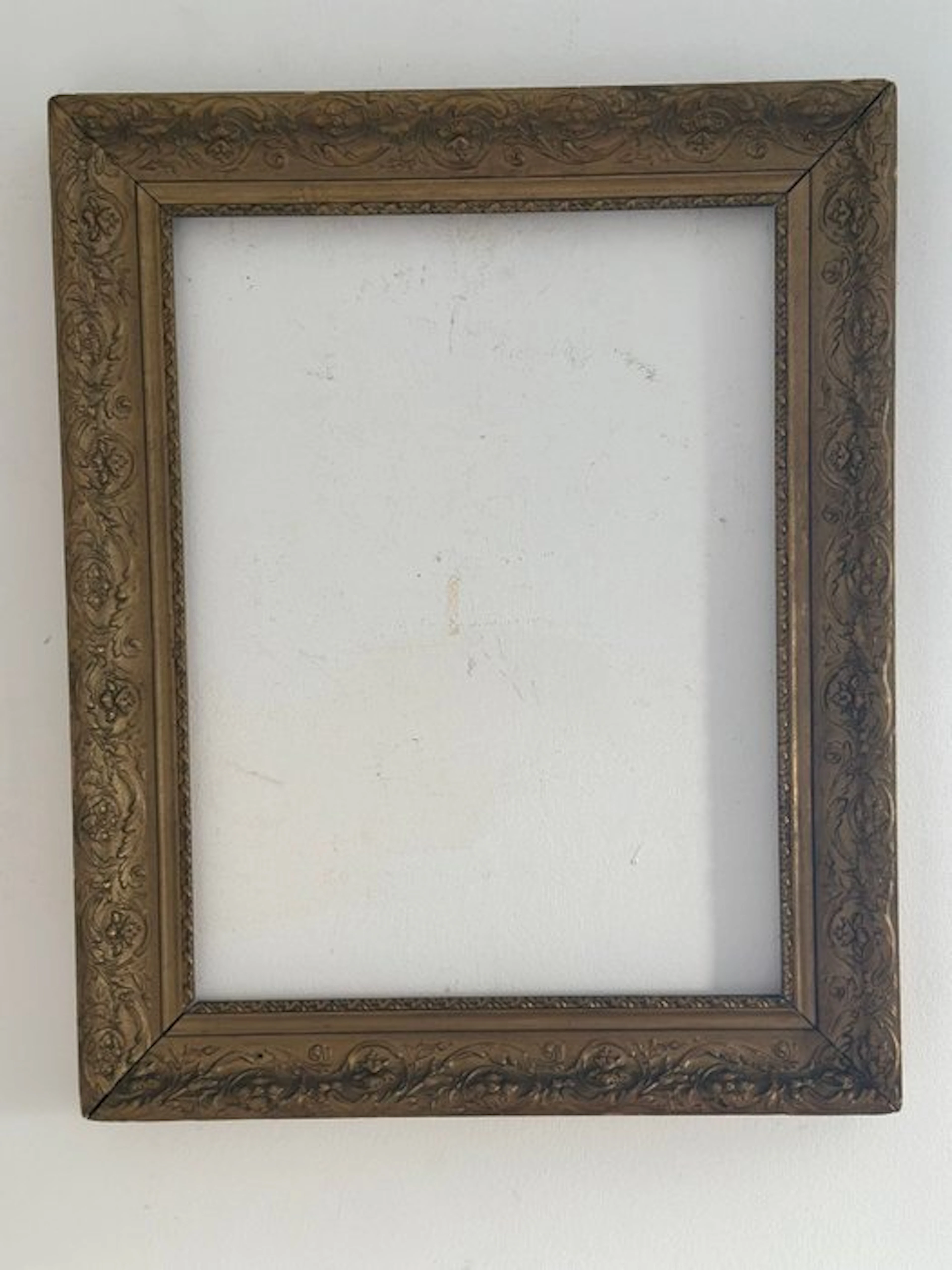 Frame- Umbertino - Wood, gold leaf - golden frame