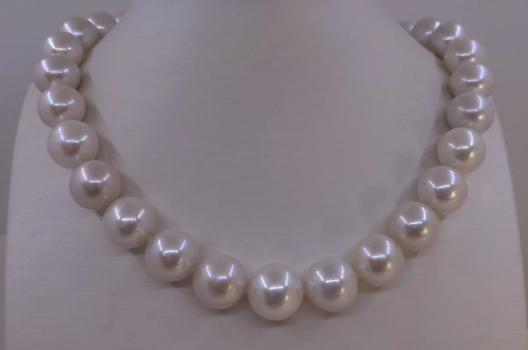 Necklace 13x15mm Edison Pearls