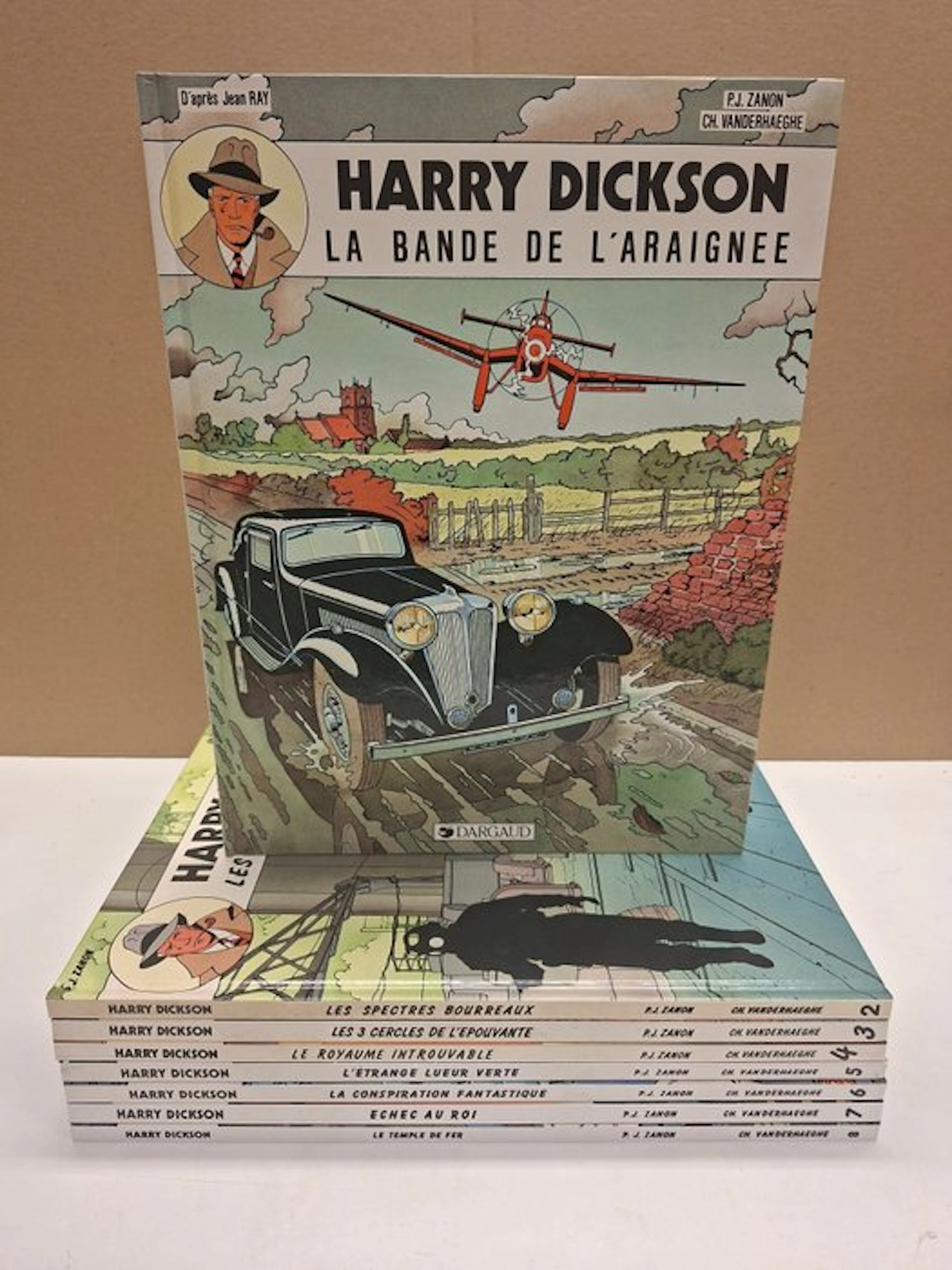 Harry Dickson T1 à T8 - 8x C - 8 Album - First edition - 1986/2004