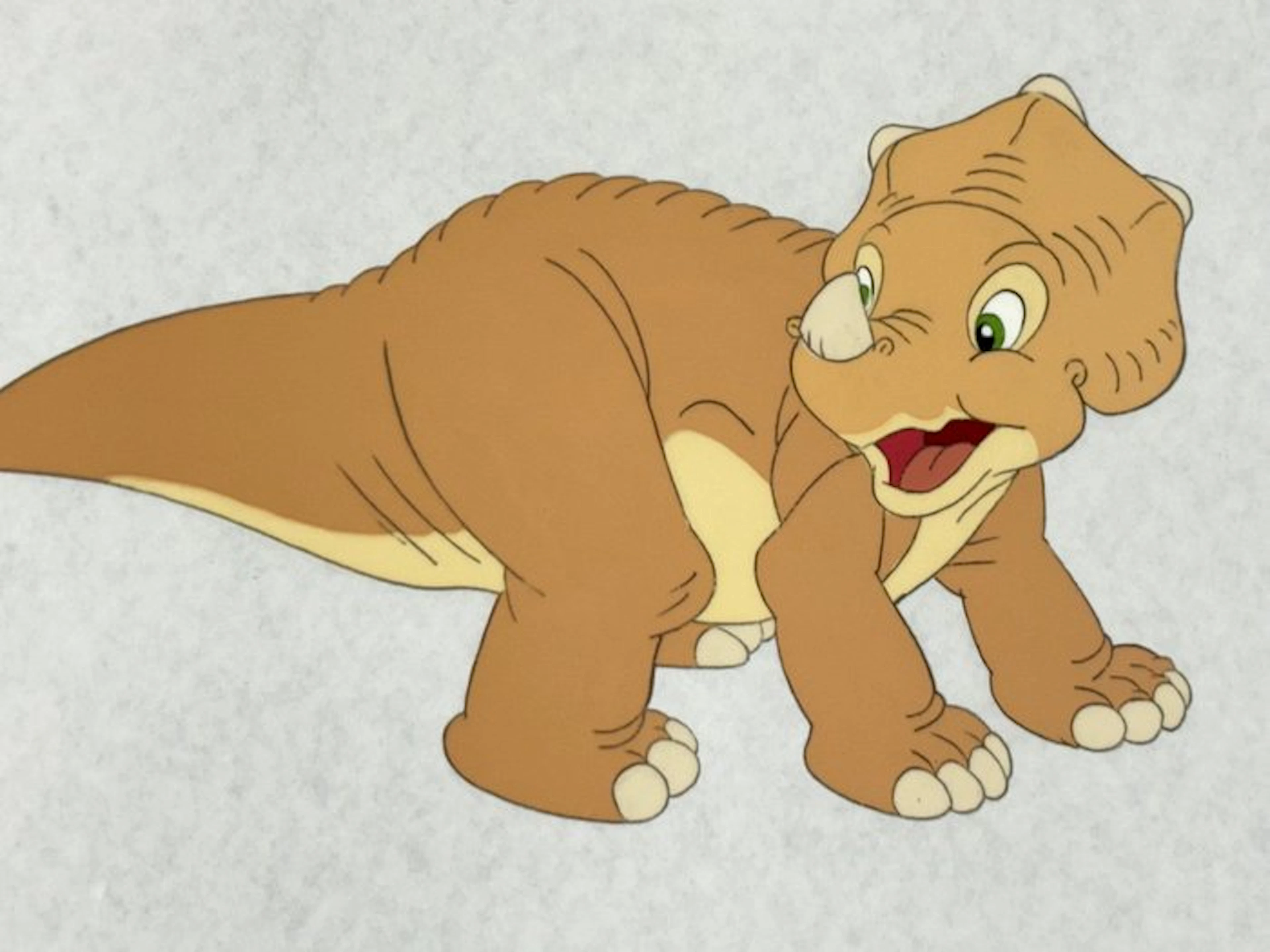 Don Bluth - Original animation cel of Cera
