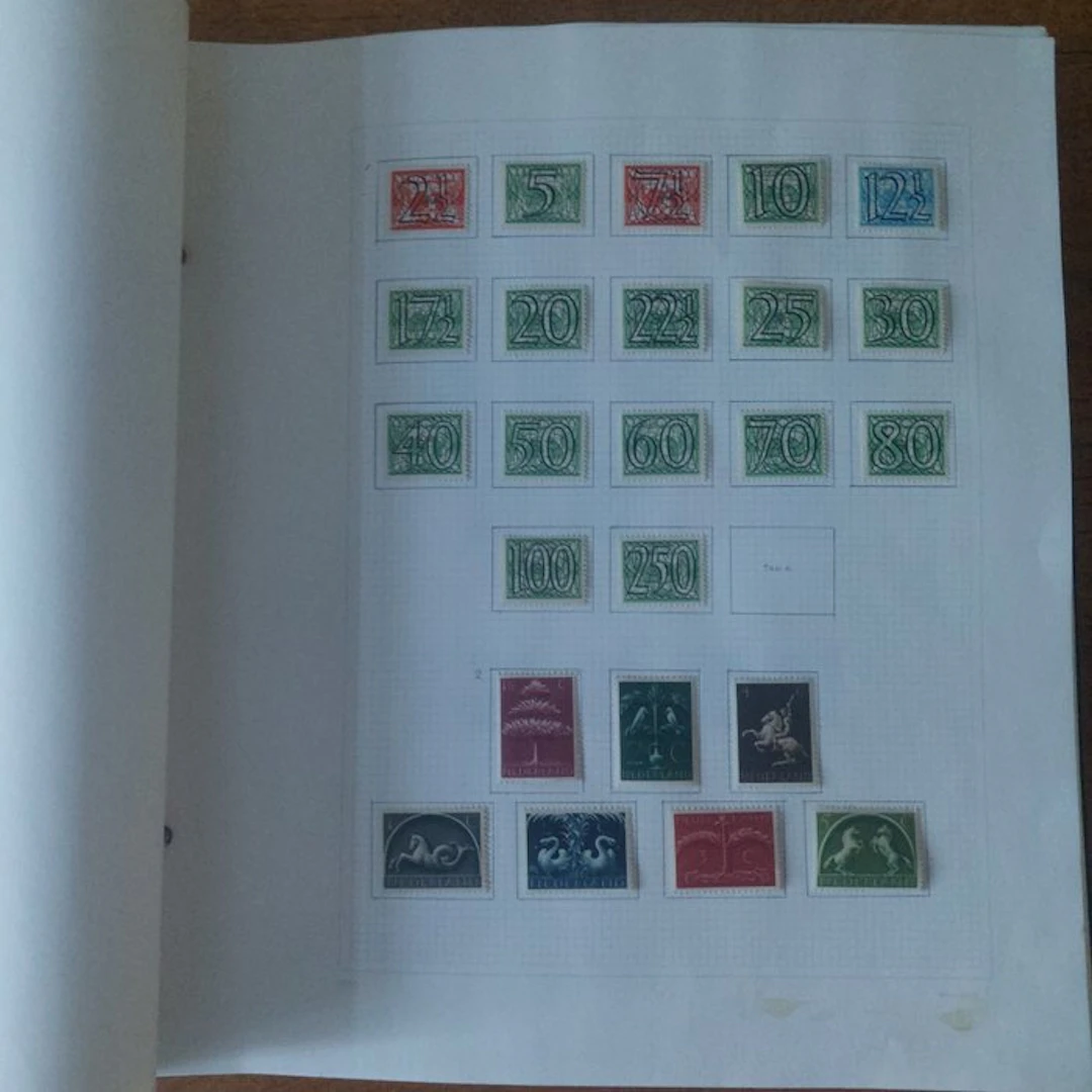 Netherlands 1935/2001 - Collection in one DAVO homemade album Netherlands.