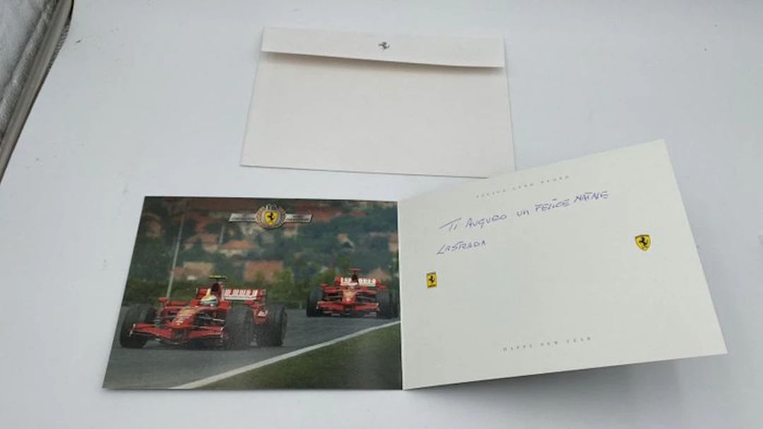 Book - Ferrari - NQM442 Lettera di auguri Ferrari 2008 - 2008