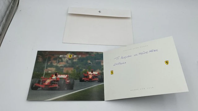 Book - Ferrari - NQM442 Lettera di auguri Ferrari 2008 - 2008