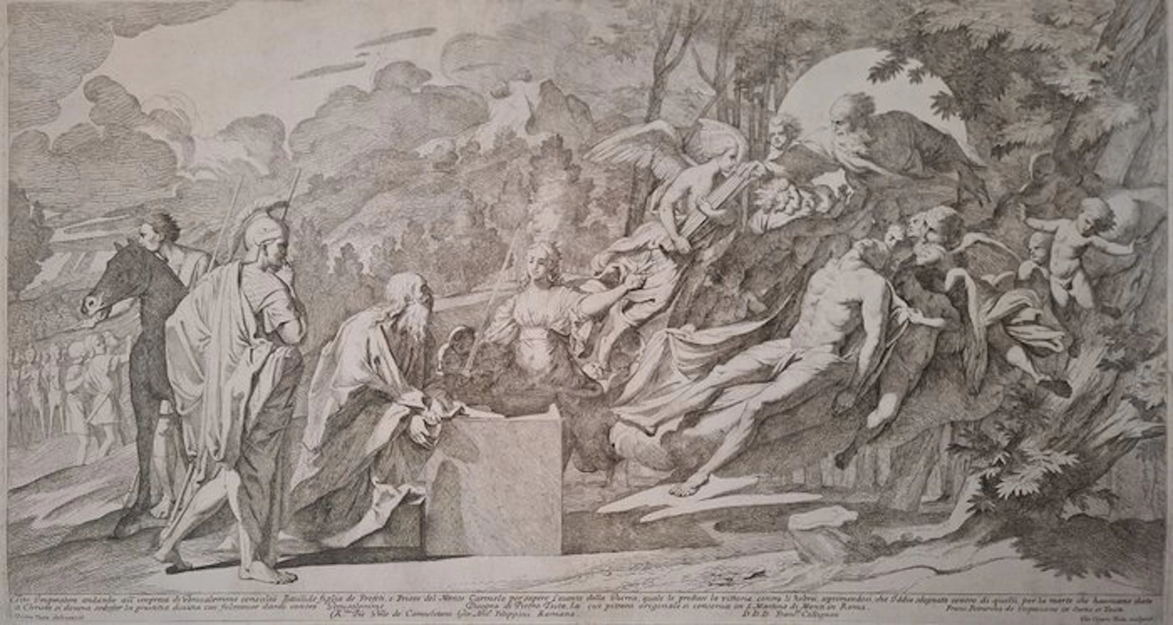 Pietro Testa (1612-1650), after - La profezia di Basilide