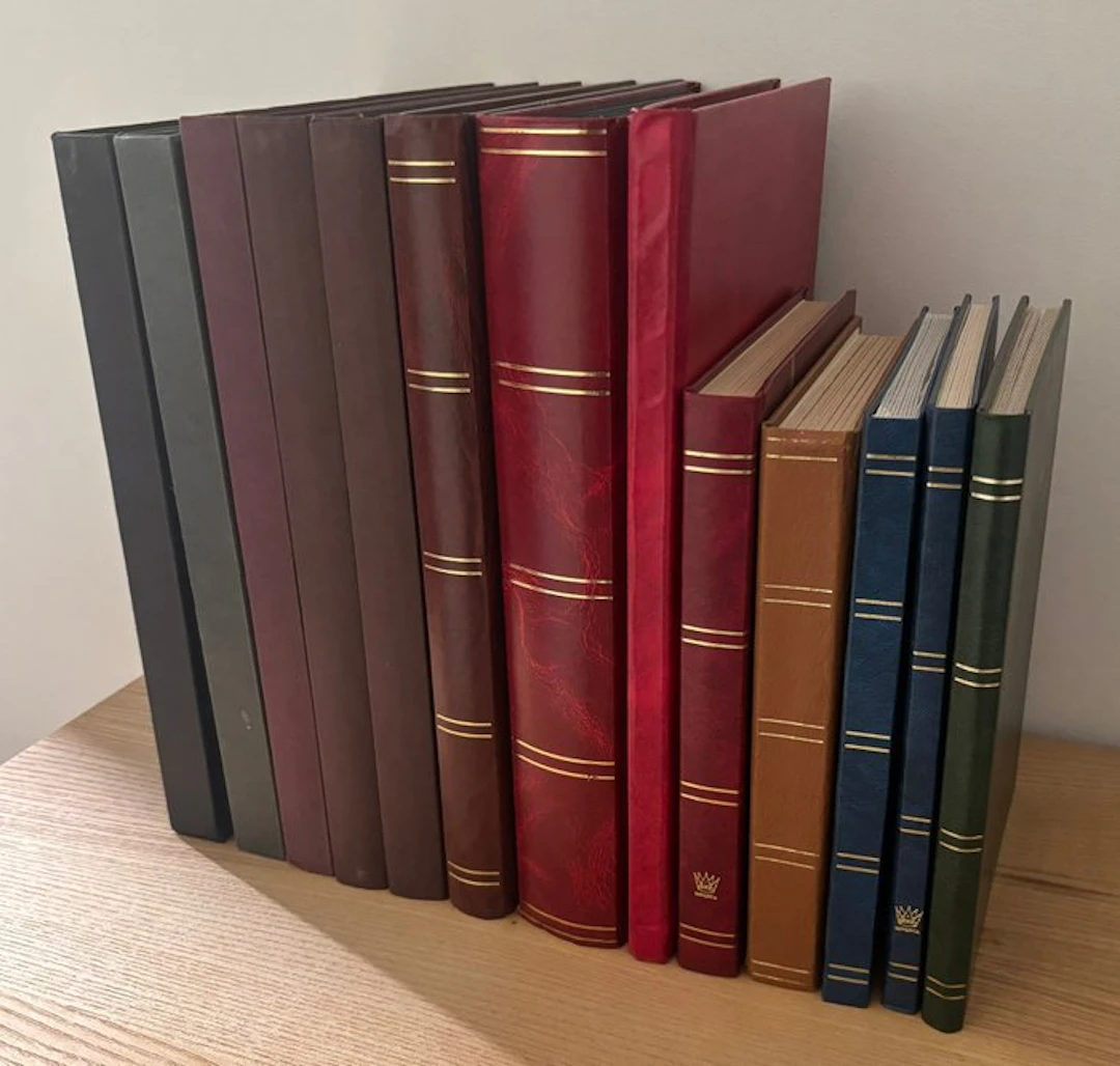 Belgium - Accessories - 13 empty slip-in albums in good condition