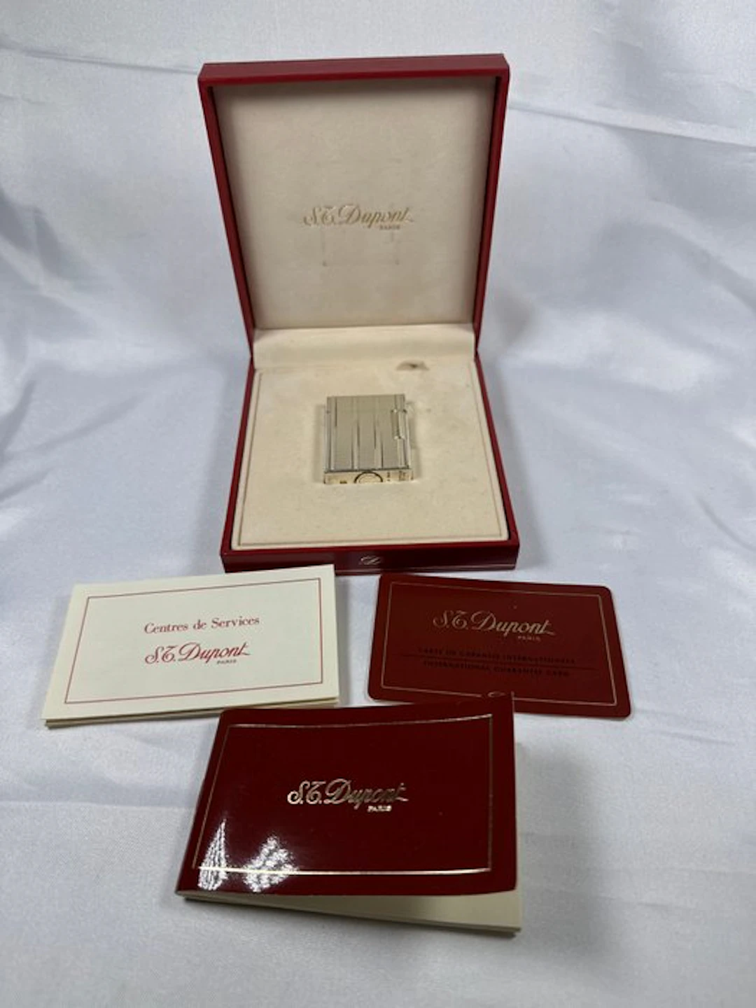 S.T. Dupont - Line 2 - Lighter - Silver plated