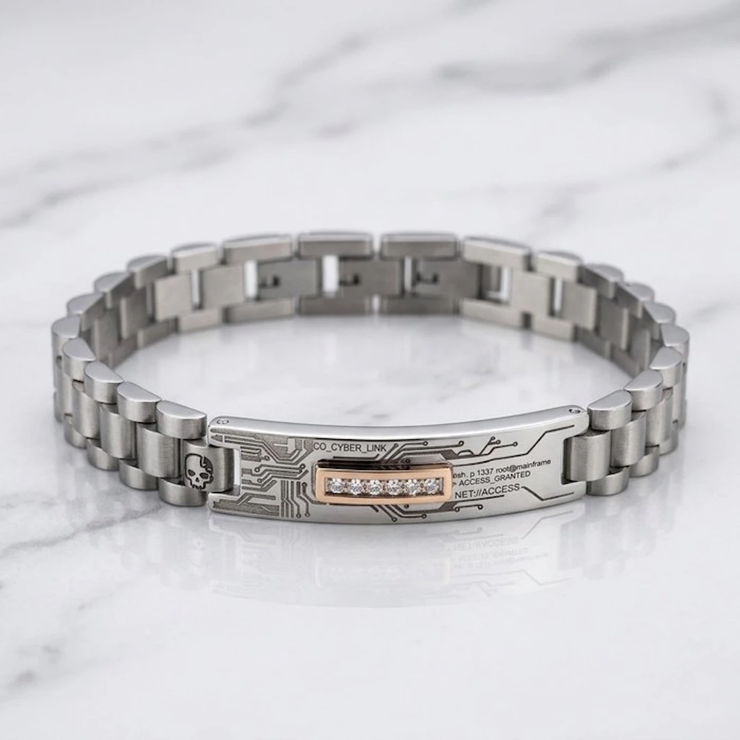 Other brand - 18 kt. - Steel, Yellow gold - Bracelet