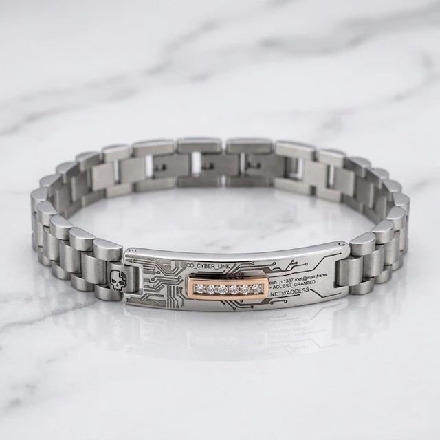 Other brand - 18 kt. - Steel, Yellow gold - Bracelet