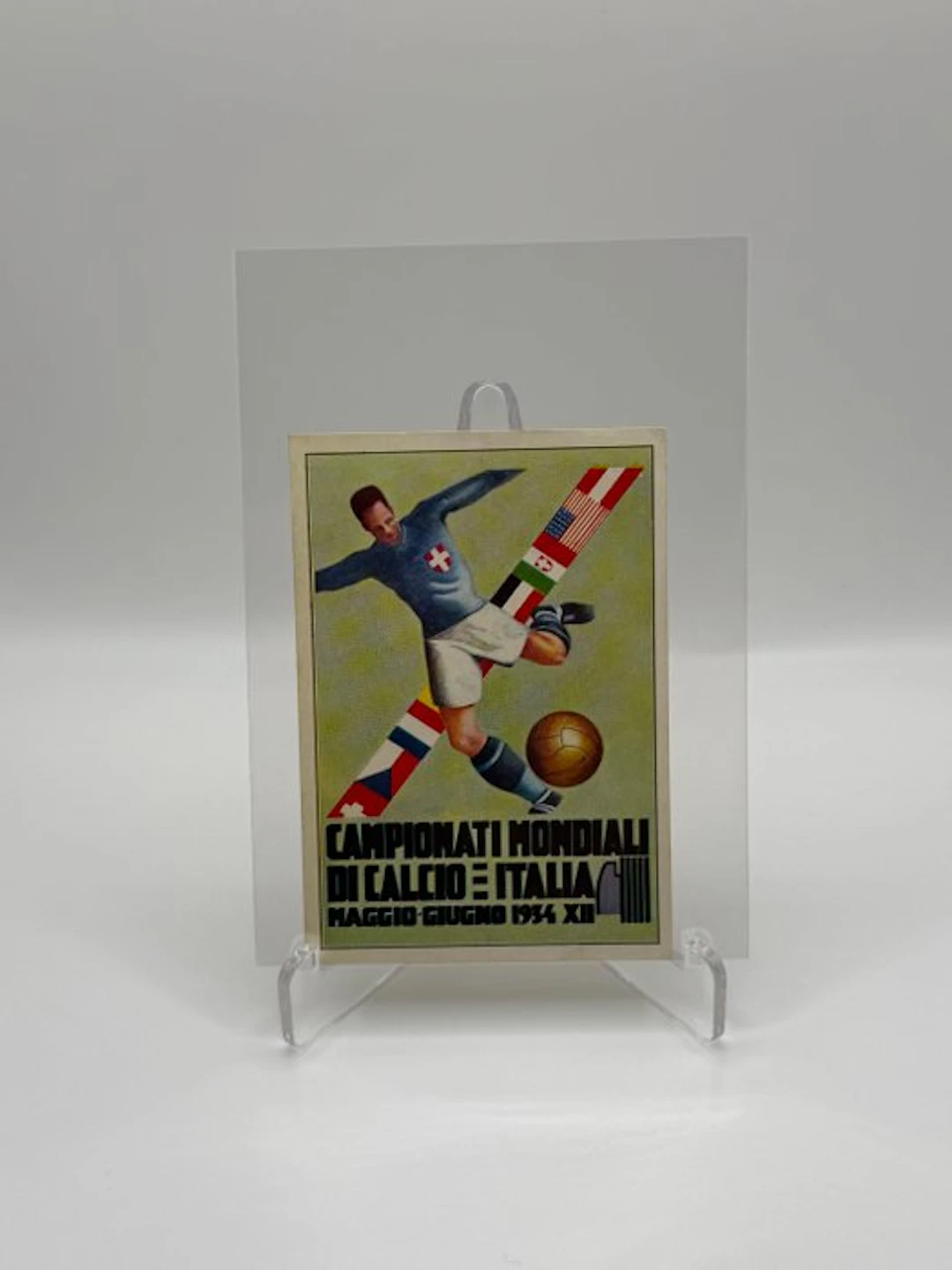 1970 Panini Mexico 70 World Cup POSTER - 1934 World Cup Italy First edition