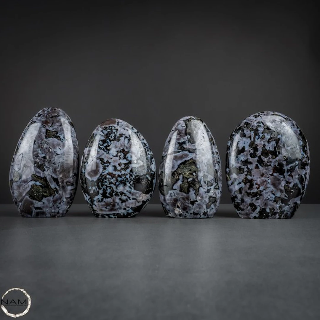 Noble Merlinite Free-Form Set – Mystical Drawing...