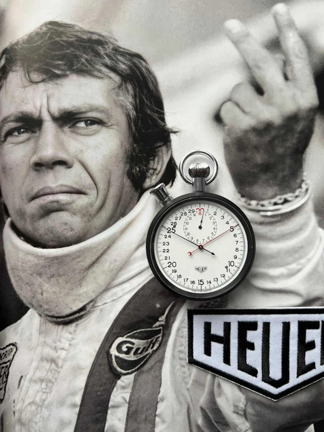Heuer - Rattrapante stopwatch - Valjoux 57 - Ref. 550/22” - 1960-1969