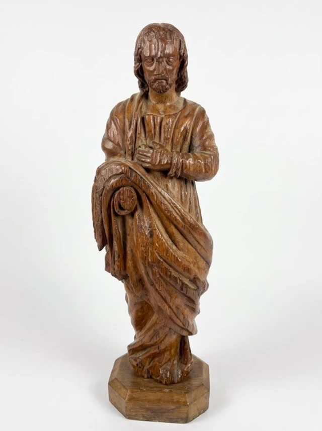 Statue, Saint - 38 cm - Wood