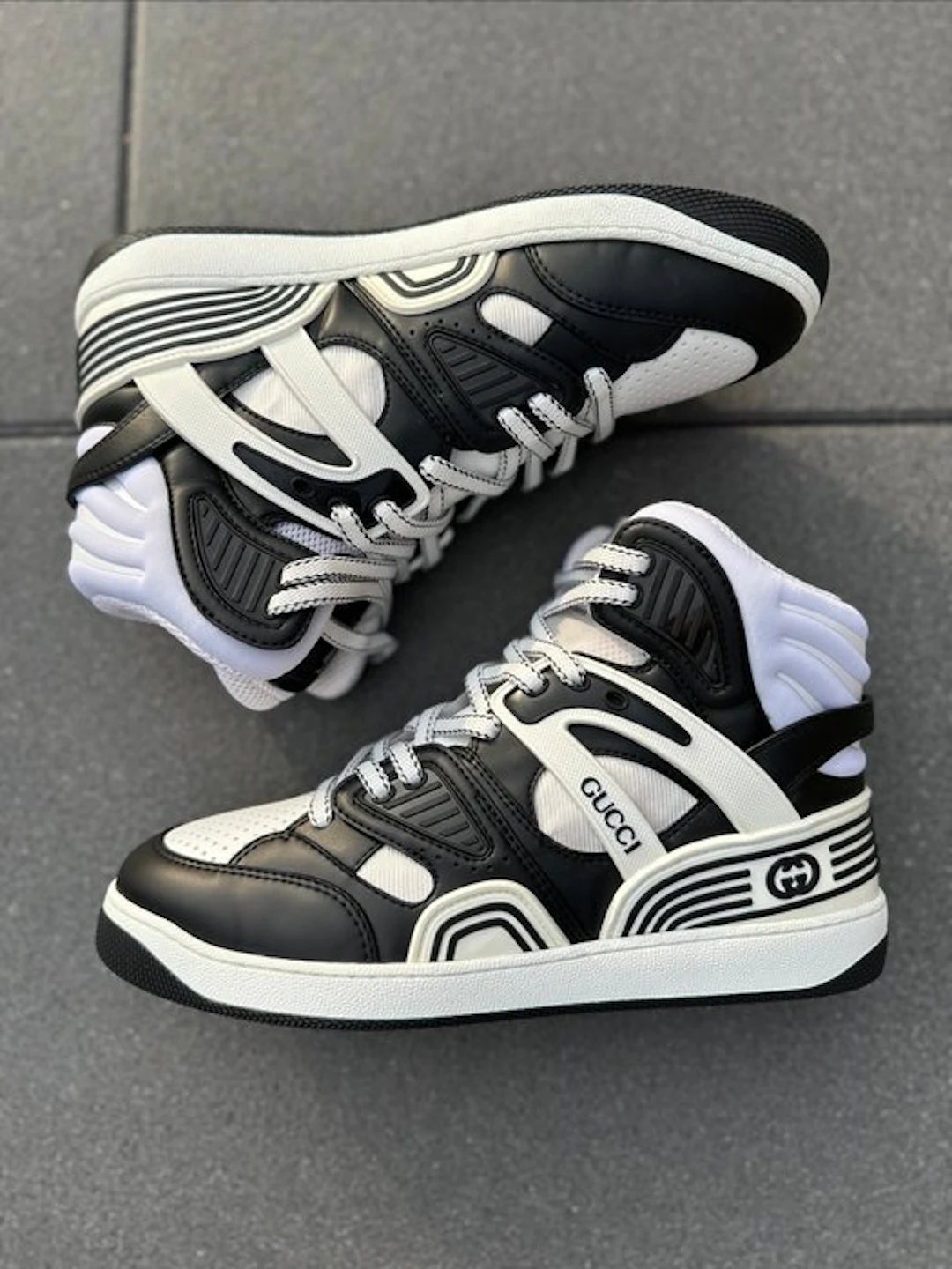 Gucci - Basket High - Sneakers - Size: EU 40.5 - New with tags
