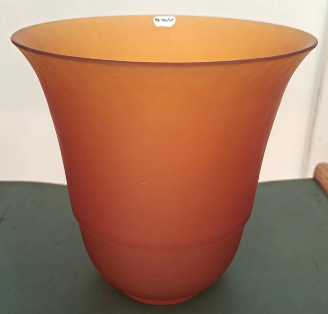 VeArt - Vase - Murano glass - frosted glass vase