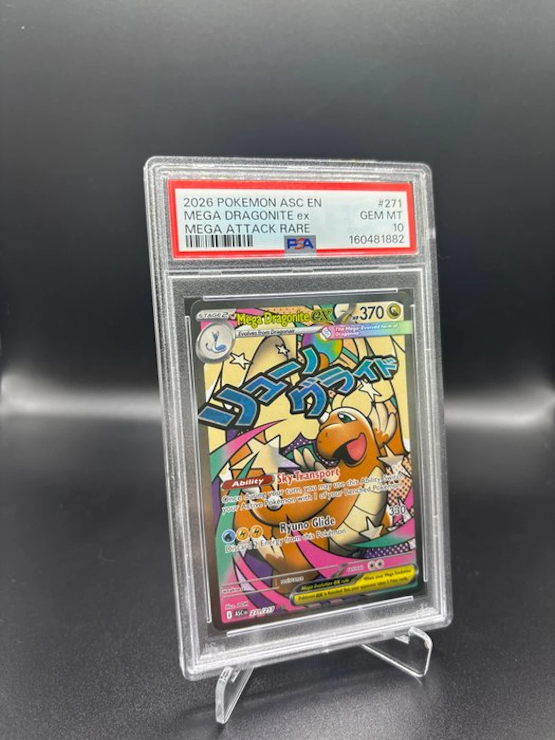 Pokémon - 1 Graded card - Mega Dragonite ex 271 Ascended...
