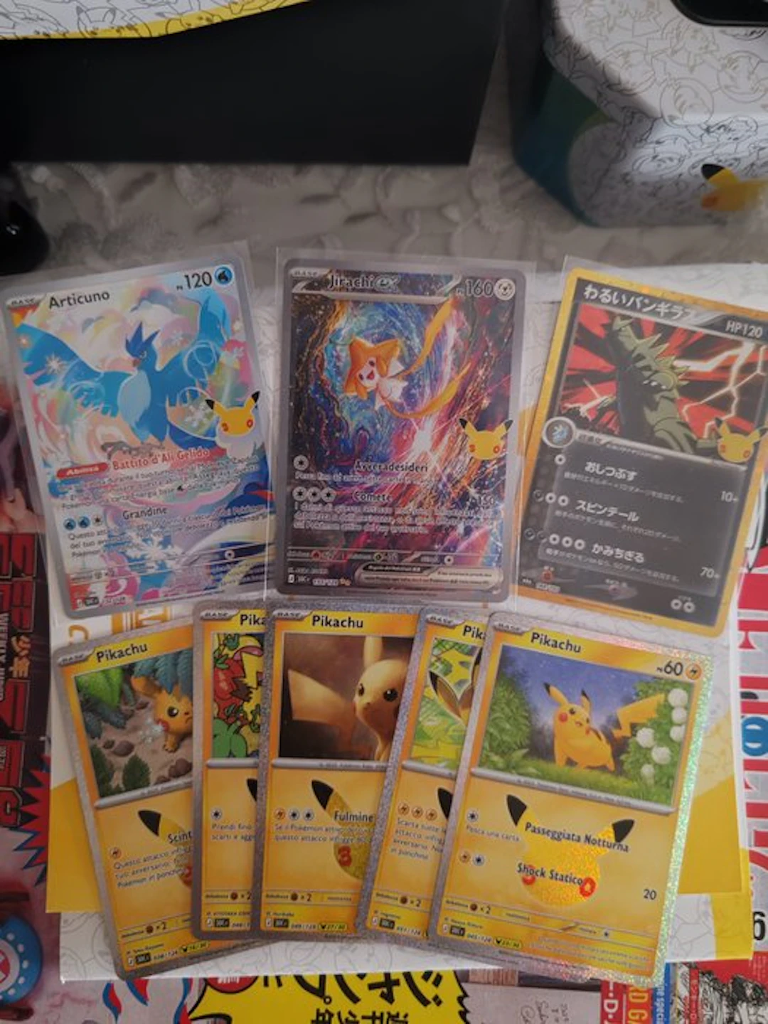 Pokémon - 8 Card - Jirachi
