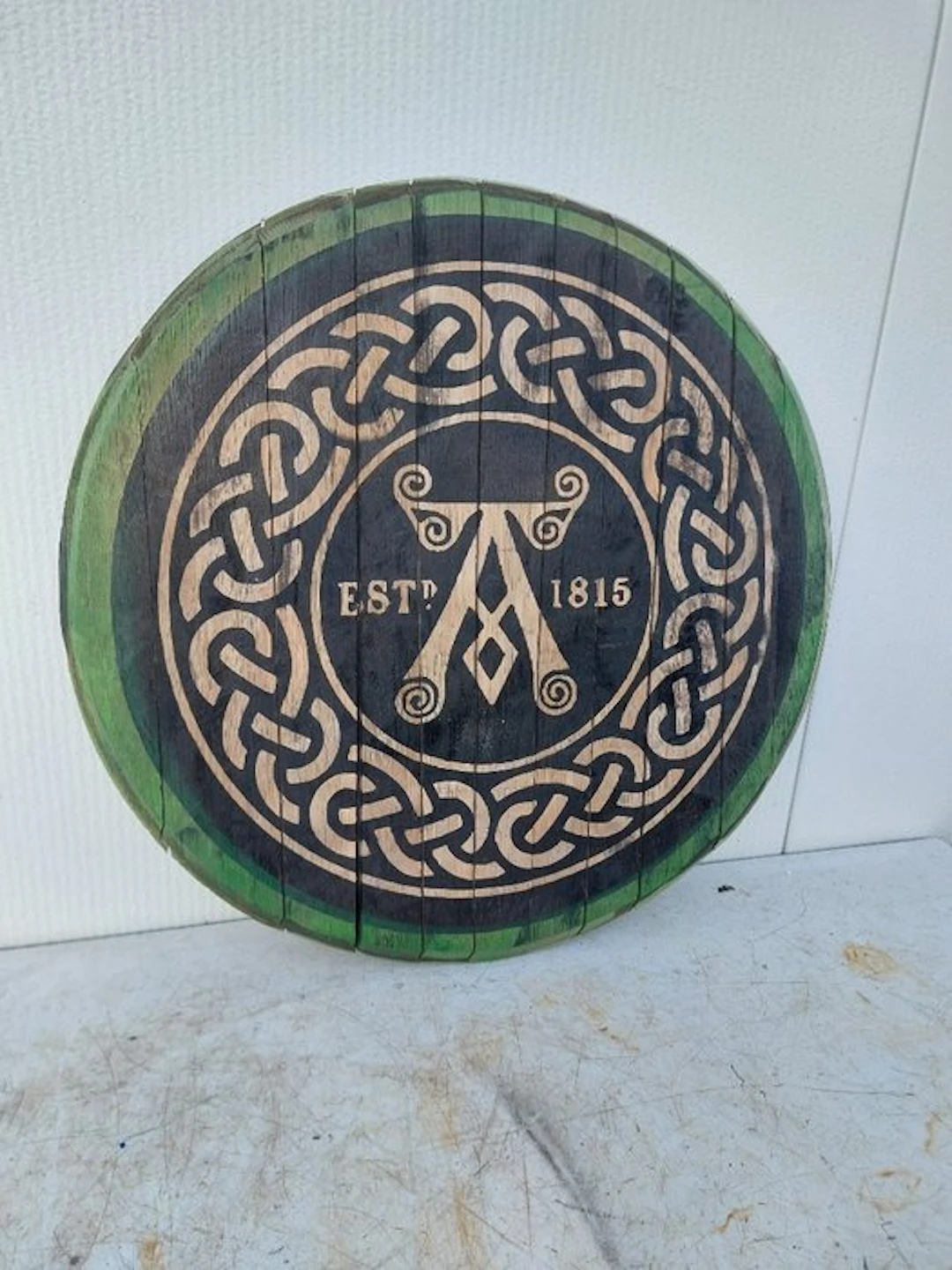 Wall decoration - Belgium - 55 cm large wall shelf