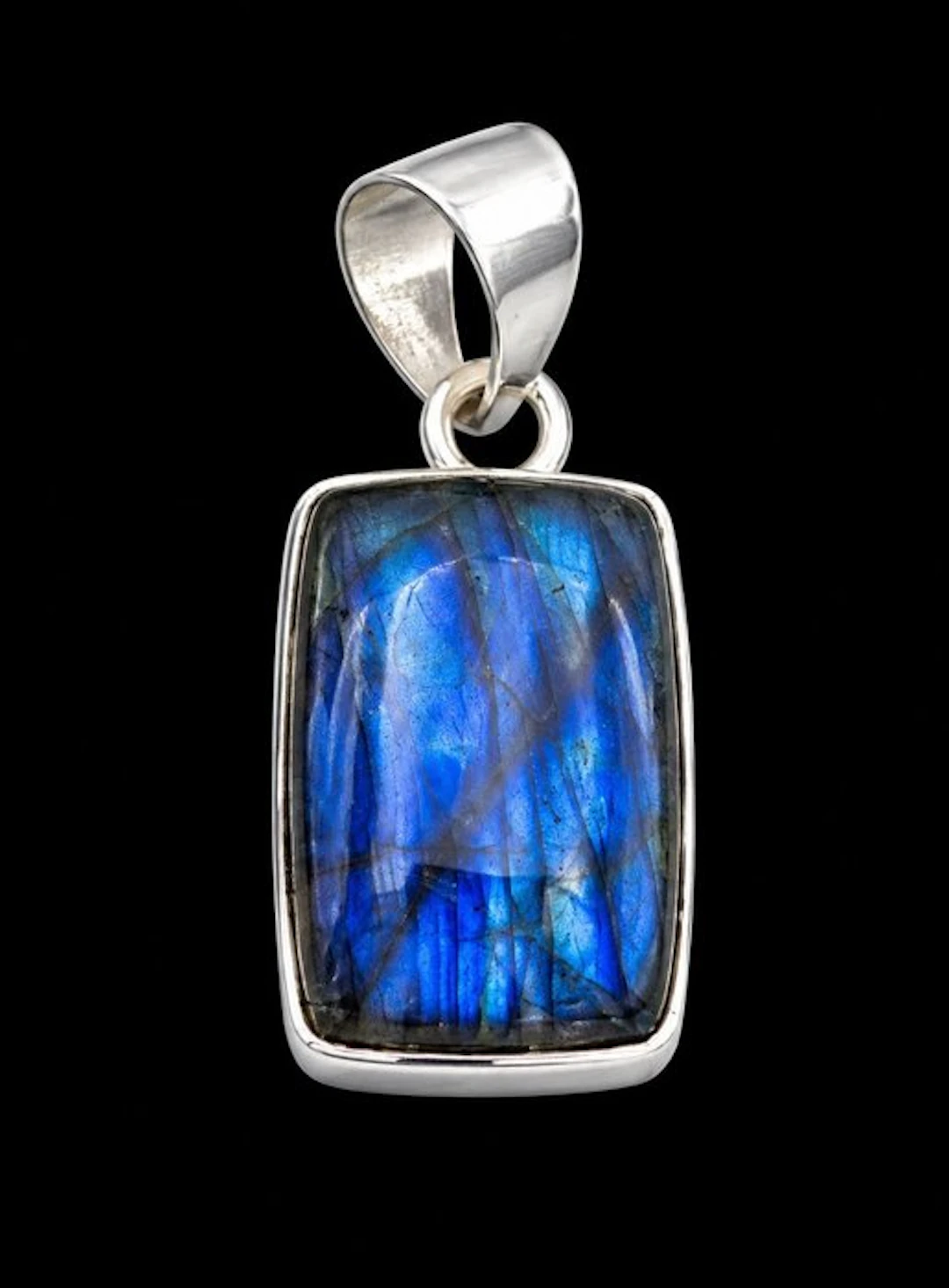 Electric Blue Labradorite Pendant
