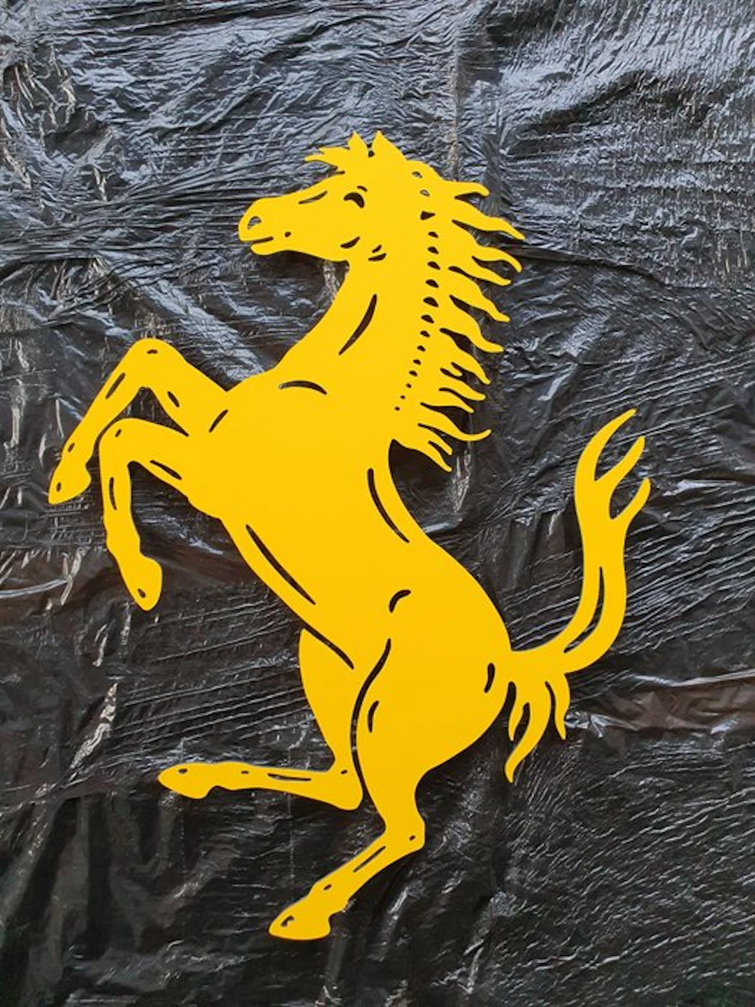 Professional wall sign Aluminium* Logo Cavallino Rampante...