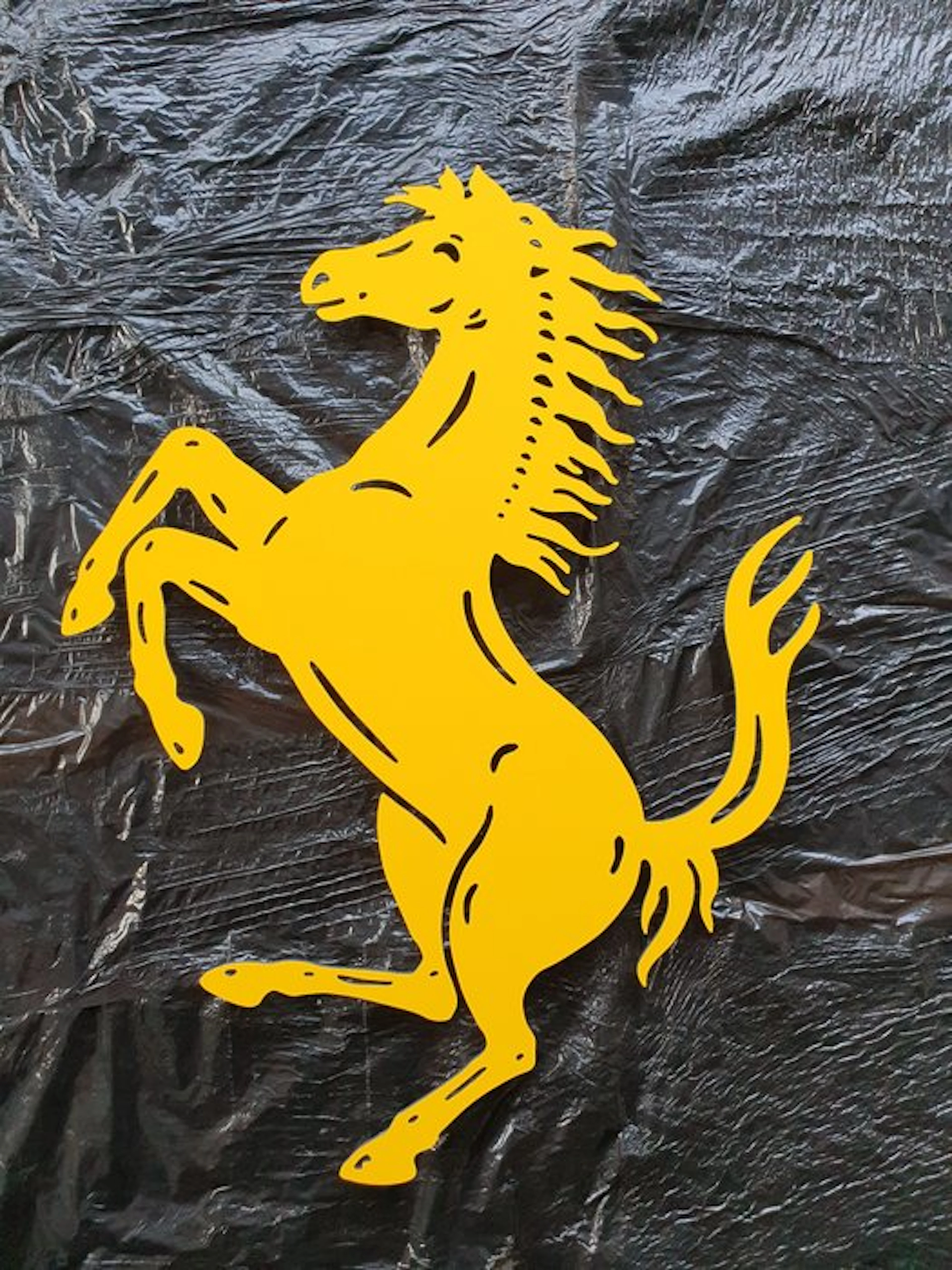 Professional wall sign Aluminium* Logo Cavallino Rampante...