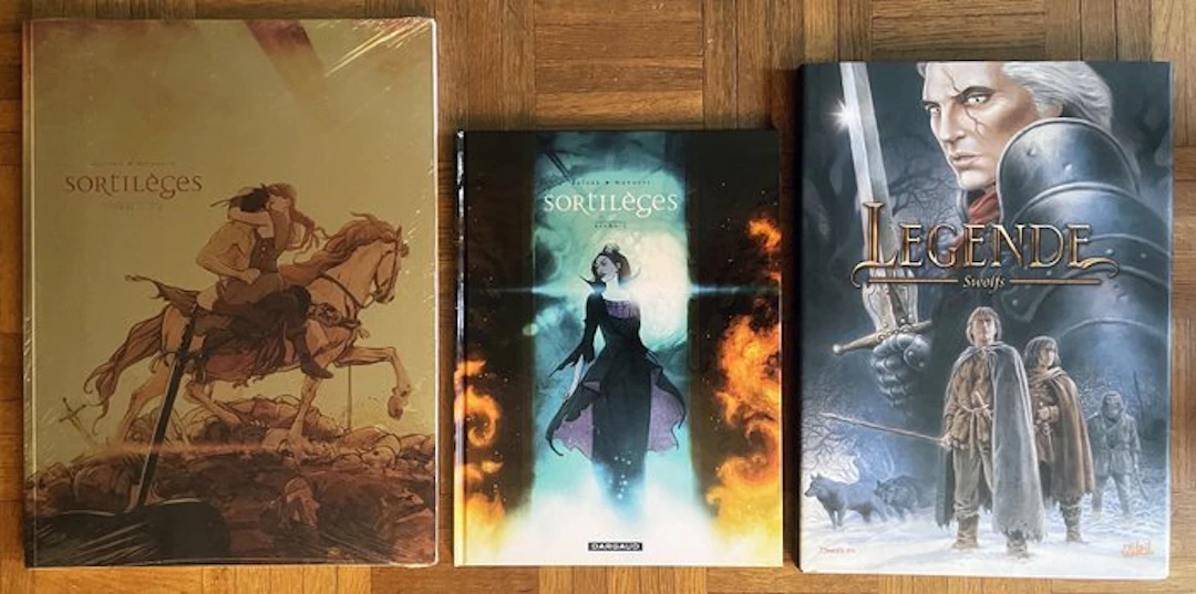 Sortilèges / Légende + ex-libris - 2x C + B + jaquette...
