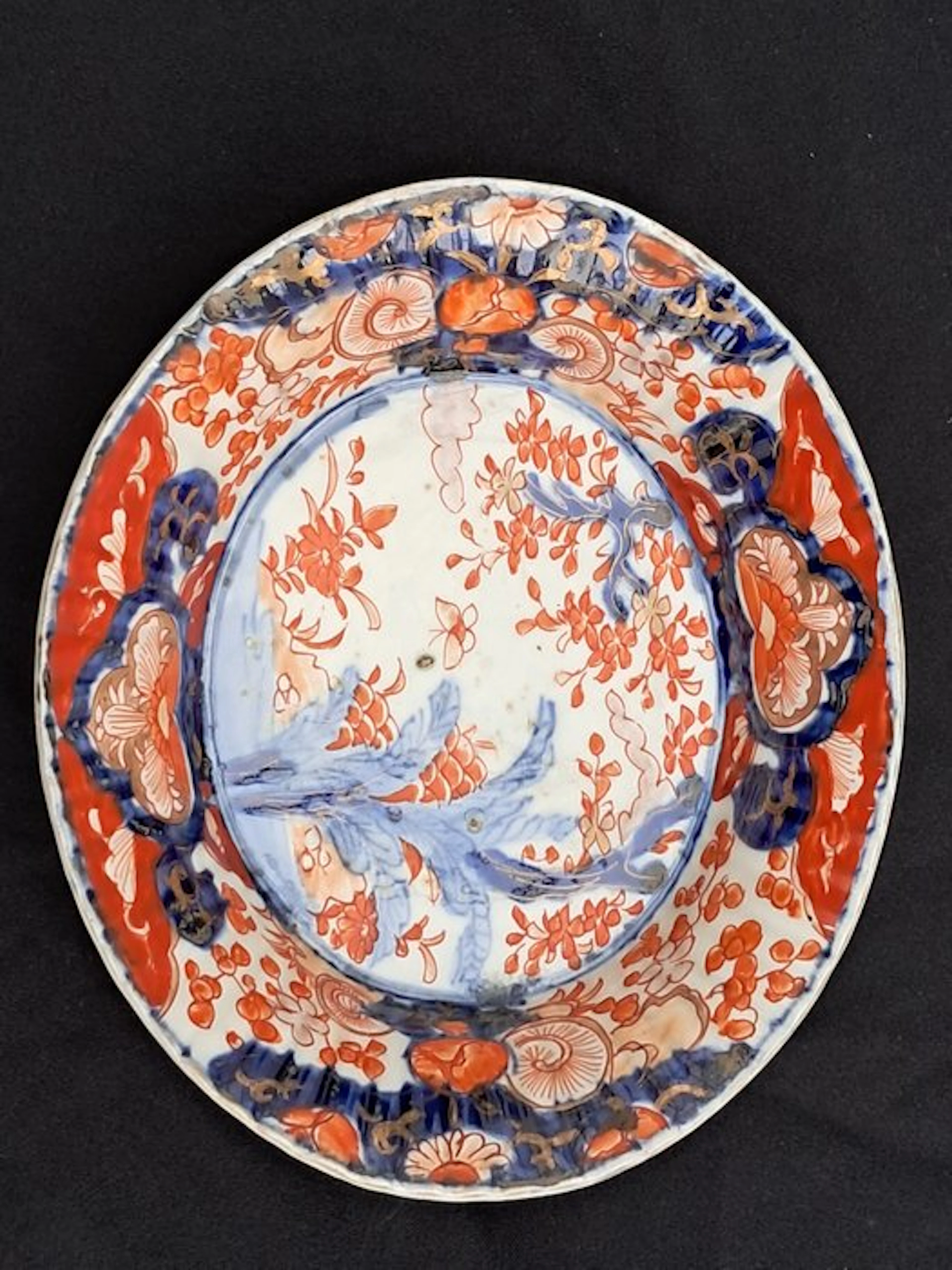 Platter - imari - Japanese Imari porcelain