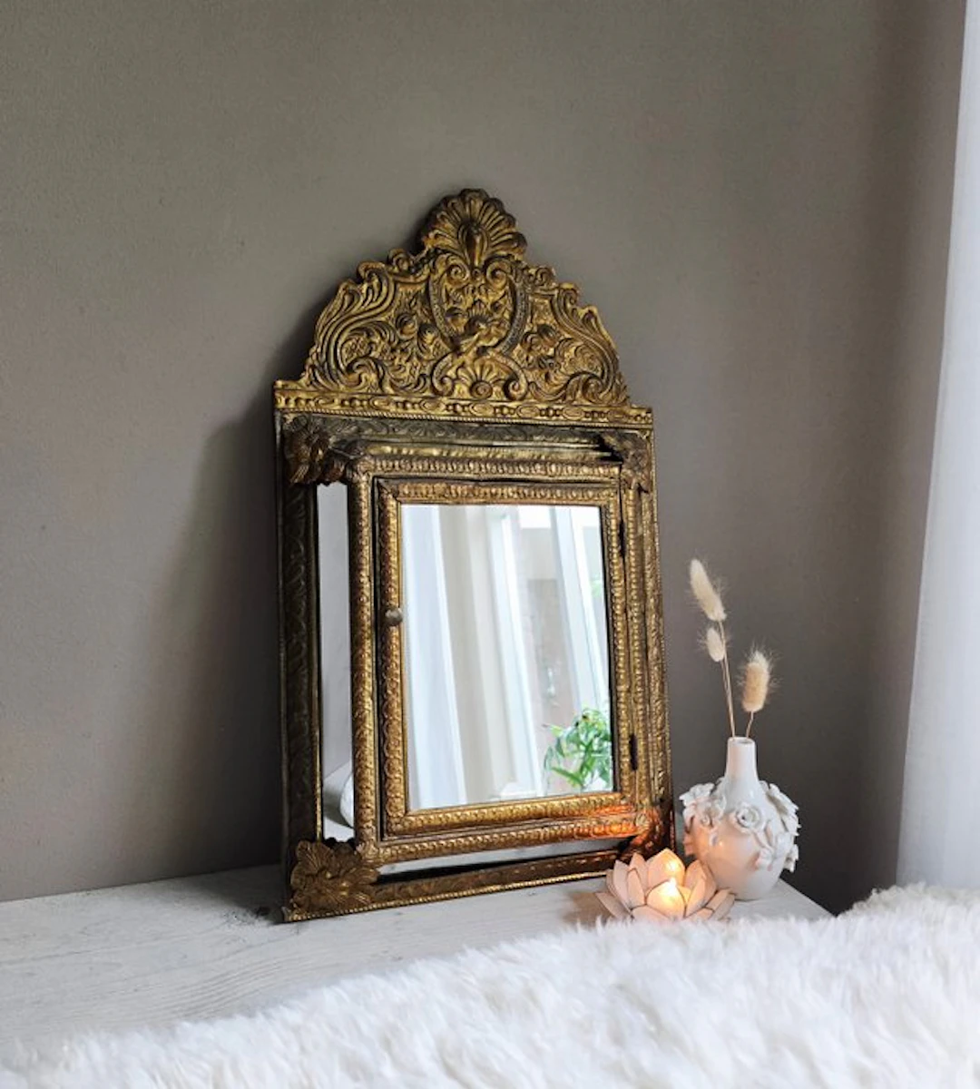 Wall mirror - Copper, Glass