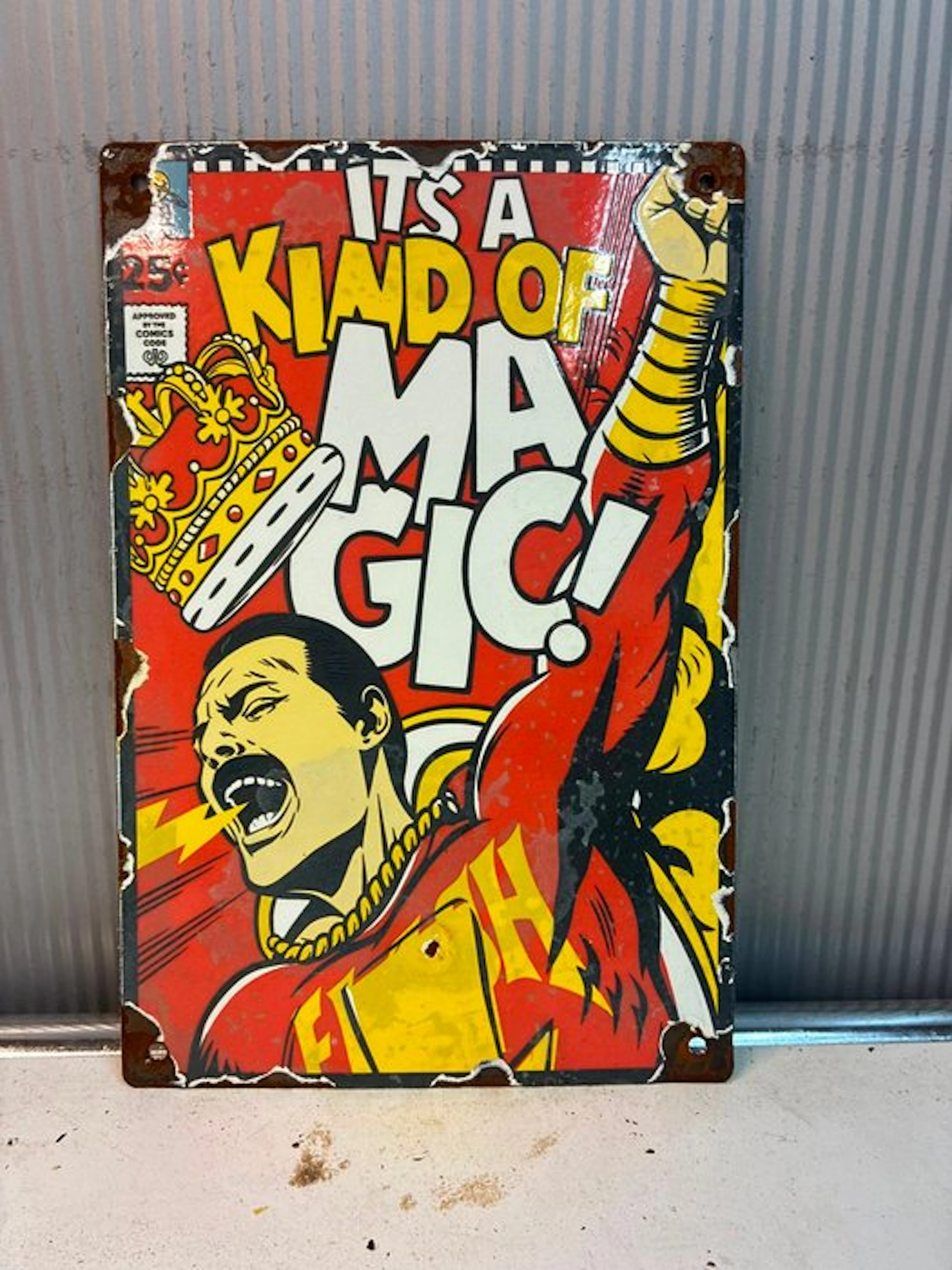 Freddie Mercury – It’s a Kind of Magic – Emaille...