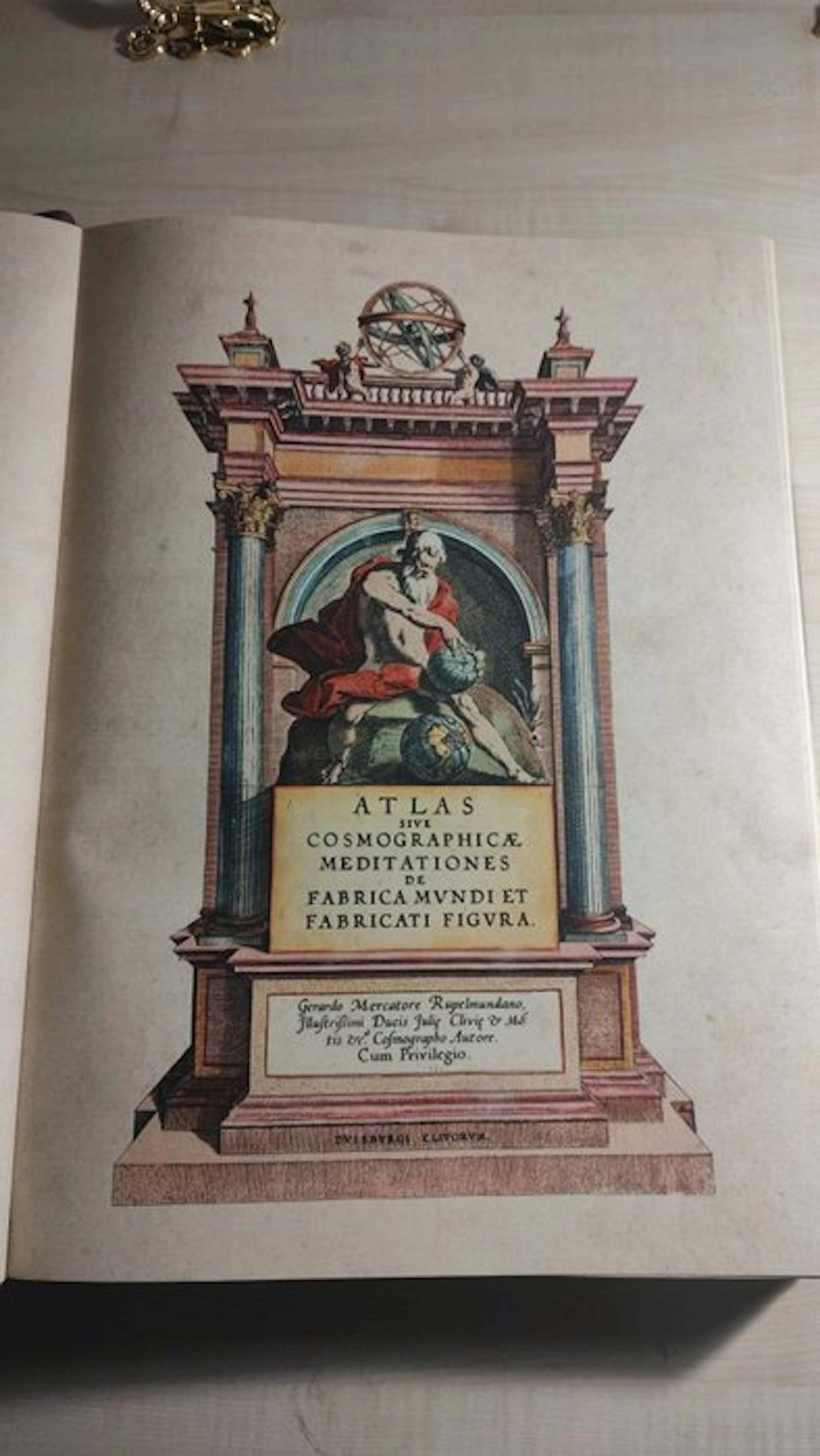 Gerardus Mercator - Atlas sive Cosmographicae Meditationes - 1595