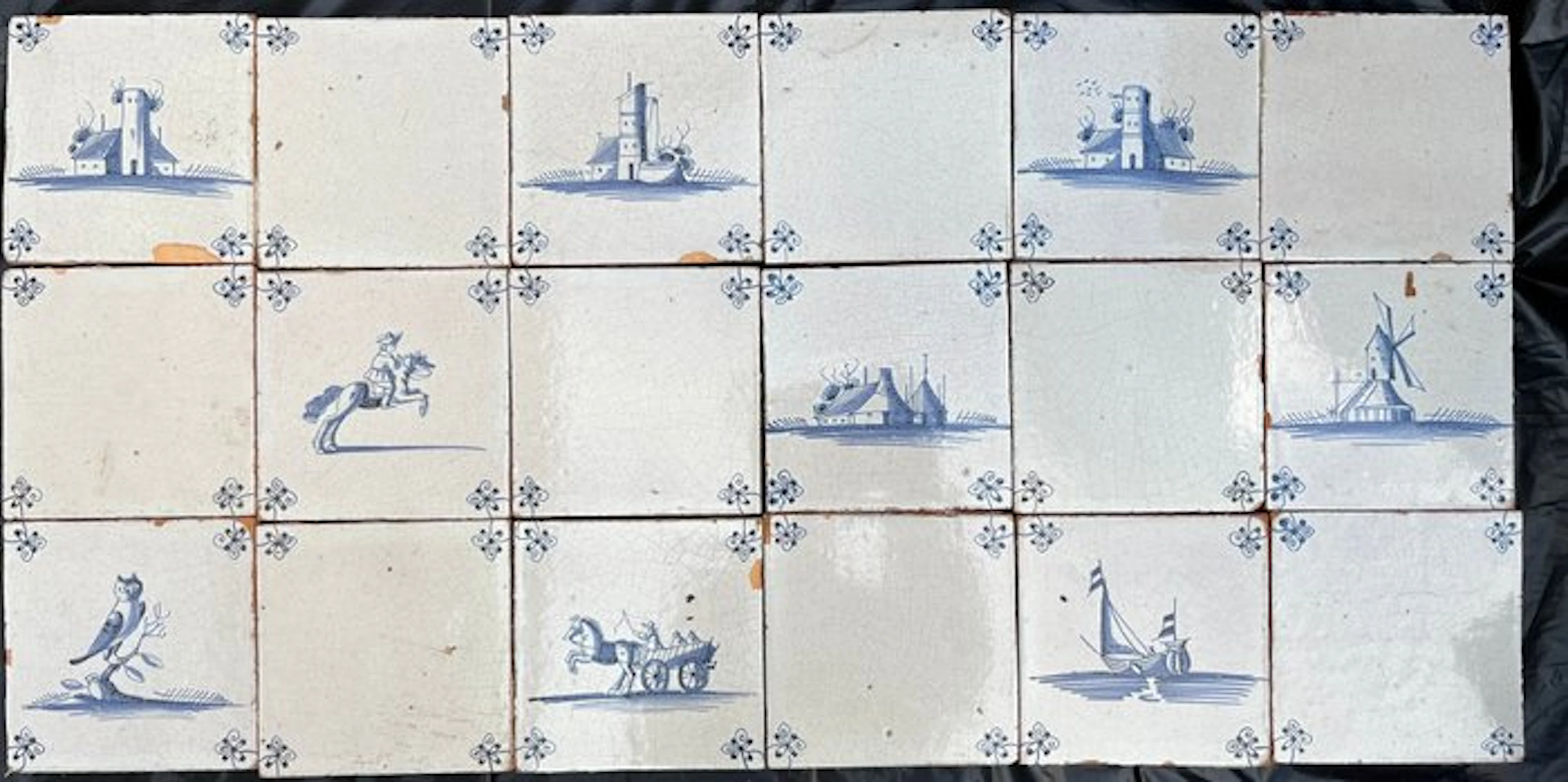 Tile (18) - Delft, Plateelbakkerij - 1750-1800